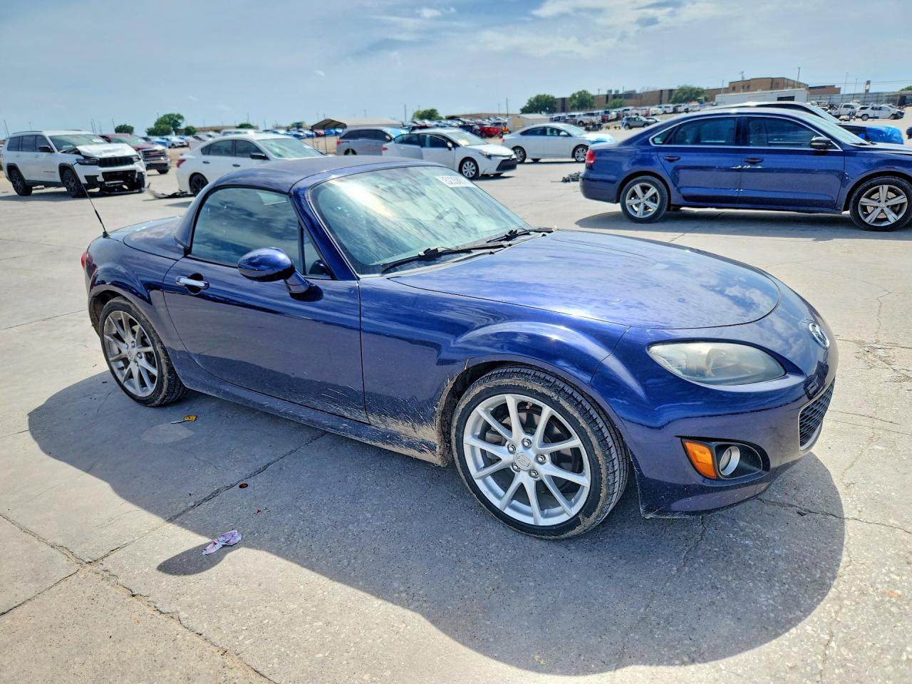 2012 Mazda Mx-5 Miata Blue vin: JM1NC2MF6C0224191