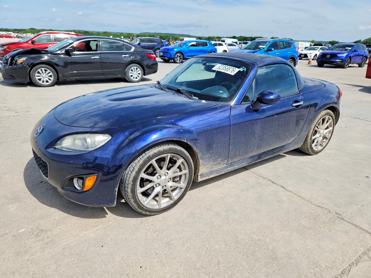 2012 Mazda Mx-5 Miata Blue vin: JM1NC2MF6C0224191