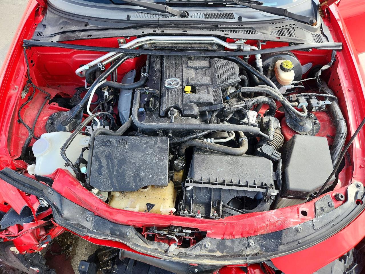 2013 Mazda Mx-5 Miata Club Red vin: JM1NC2MF6D0228212