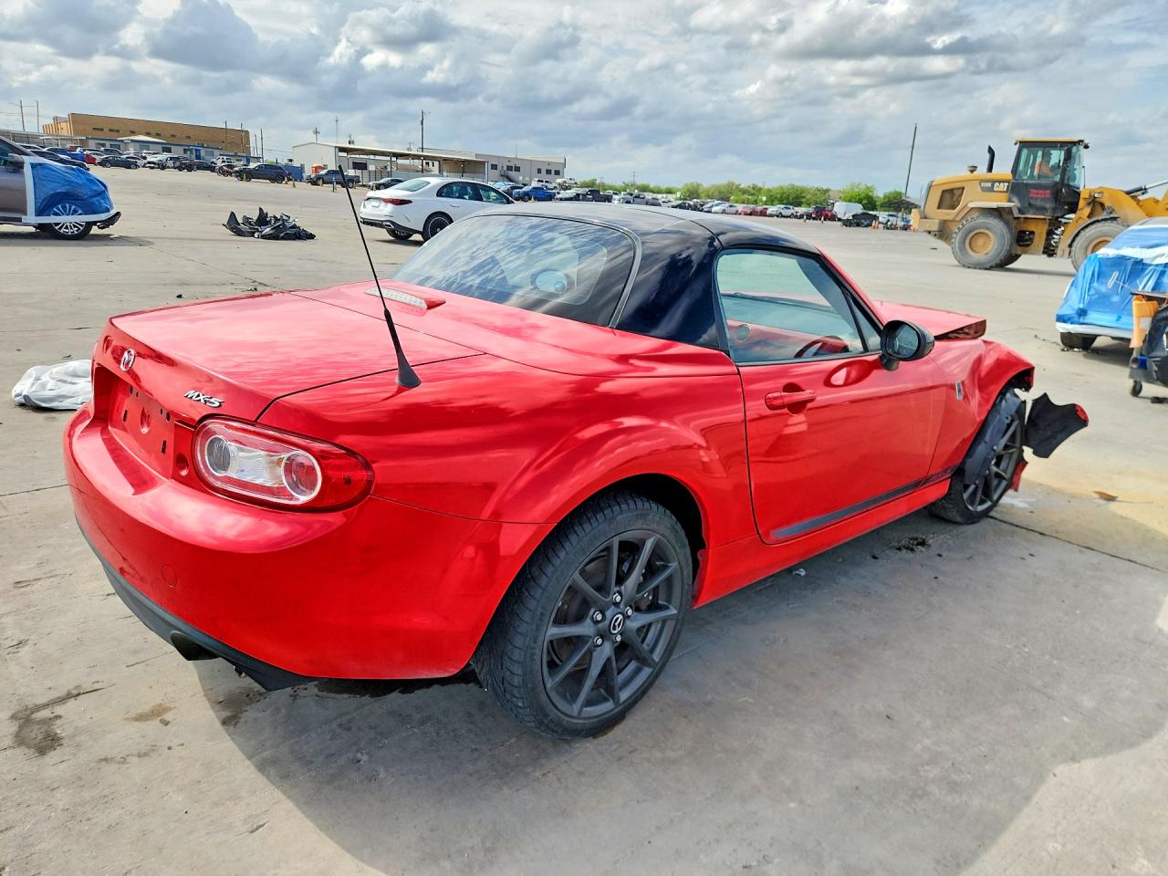 2013 Mazda Mx-5 Miata Club Red vin: JM1NC2MF6D0228212
