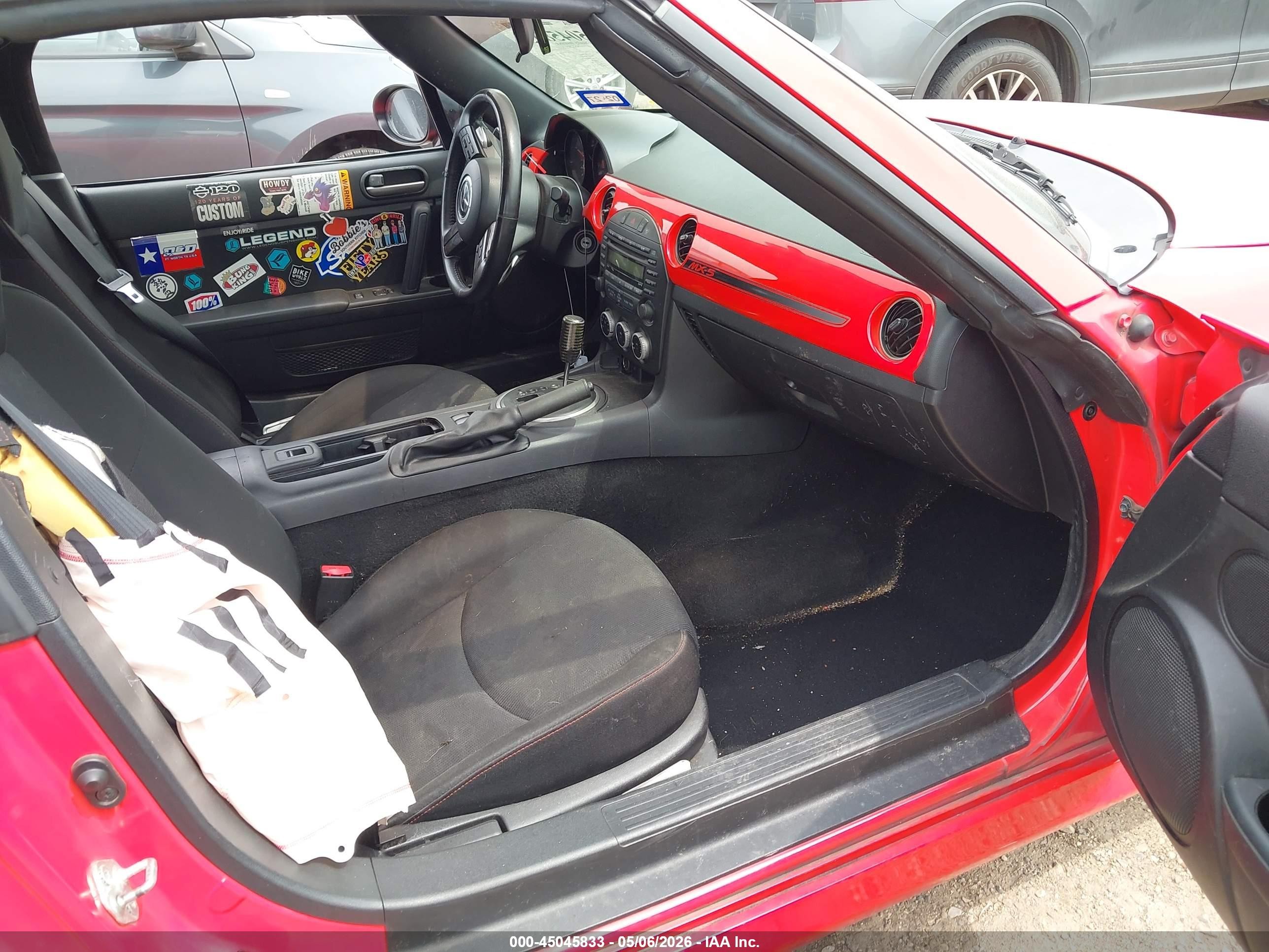 2013 Mazda Mx-5 Miata Club Red vin: JM1NC2MF7D0227604