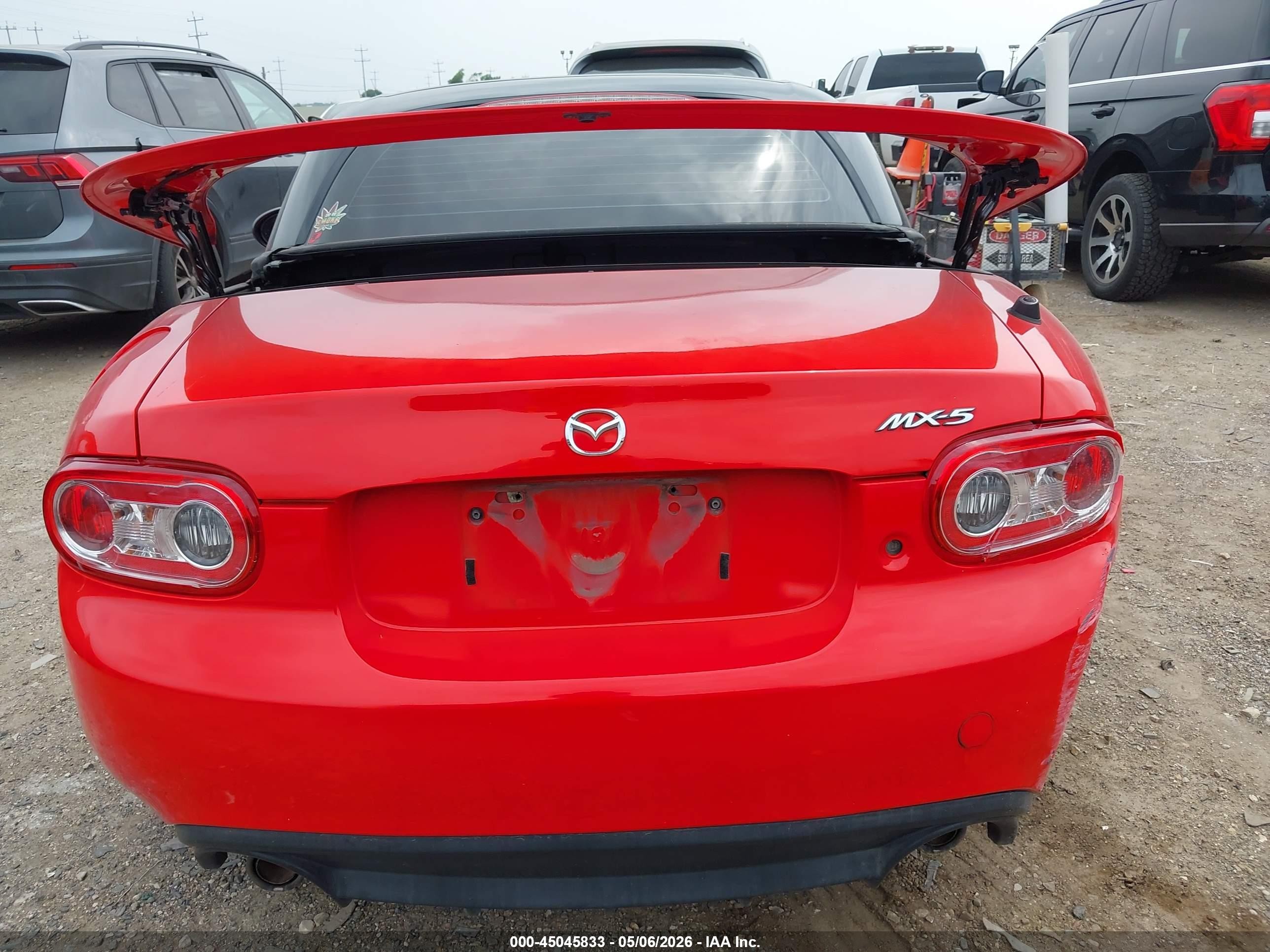 2013 Mazda Mx-5 Miata Club Red vin: JM1NC2MF7D0227604