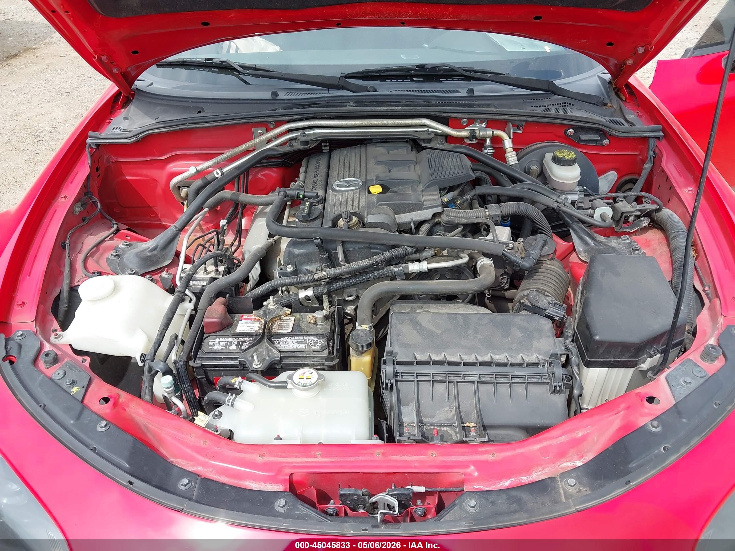 2013 Mazda Mx-5 Miata Club Red vin: JM1NC2MF7D0227604