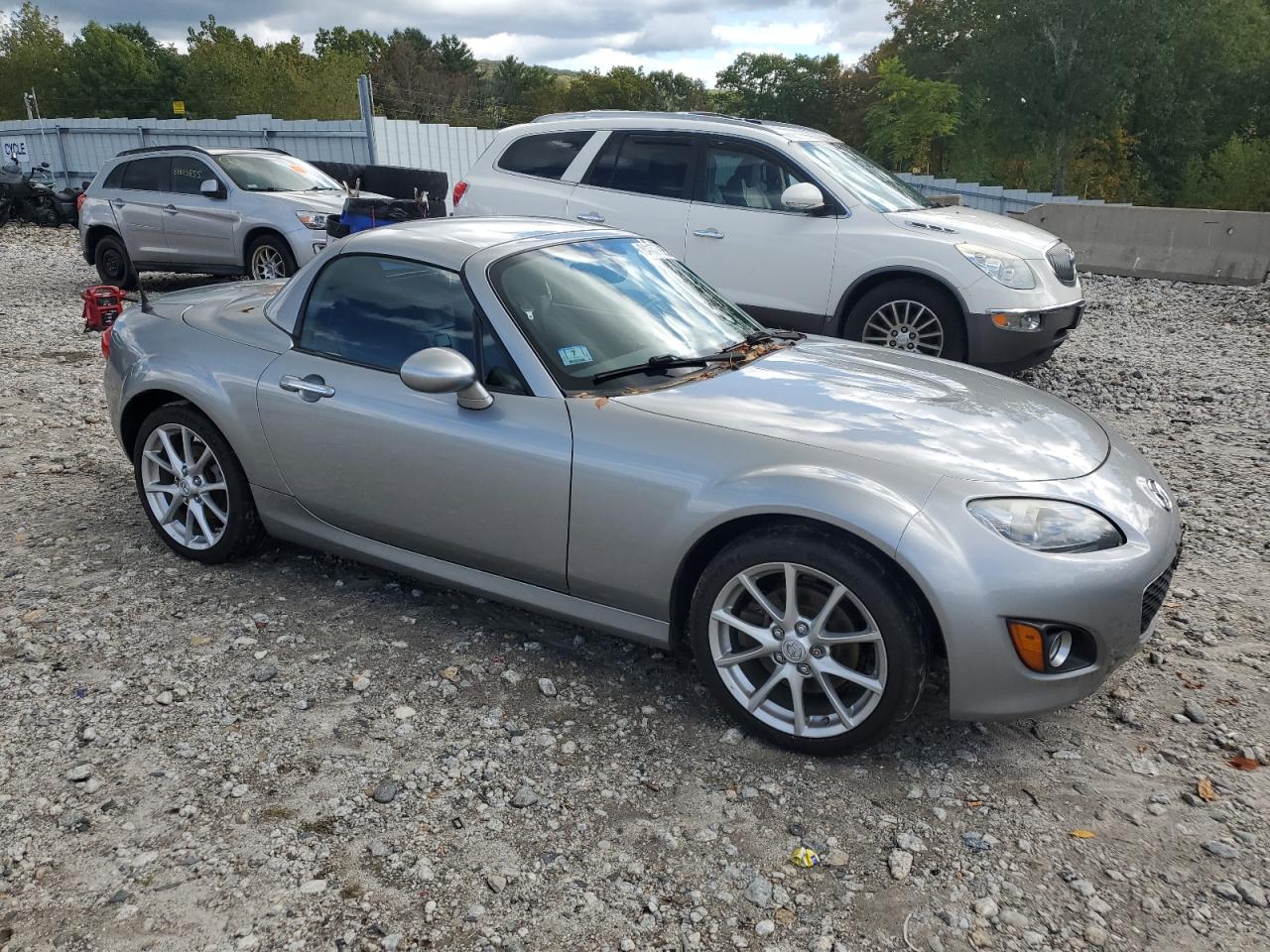 2012 Mazda Mx-5 Miata Silver vin: JM1NC2MF8C0226184