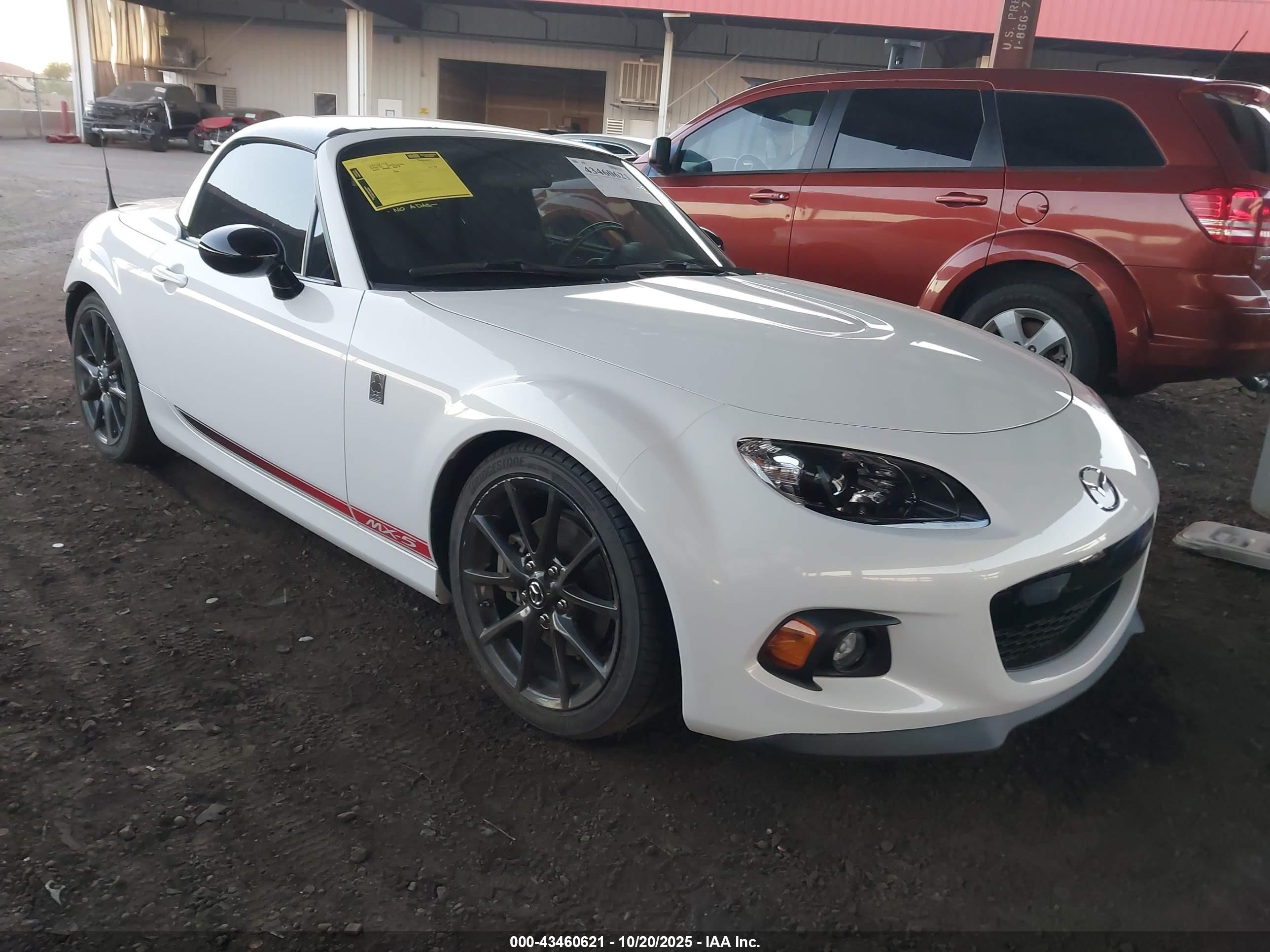 2014 Mazda Mx-5 Miata Club White vin: JM1NC2MF8E0235504