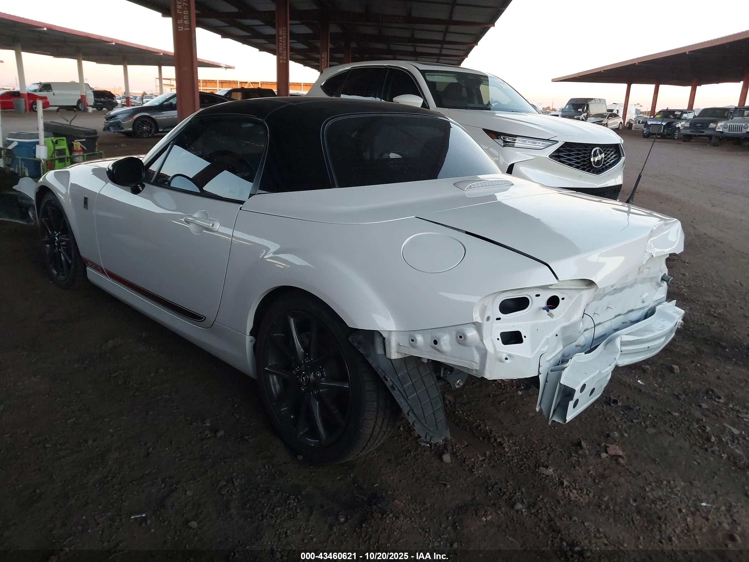 2014 Mazda Mx-5 Miata Club White vin: JM1NC2MF8E0235504
