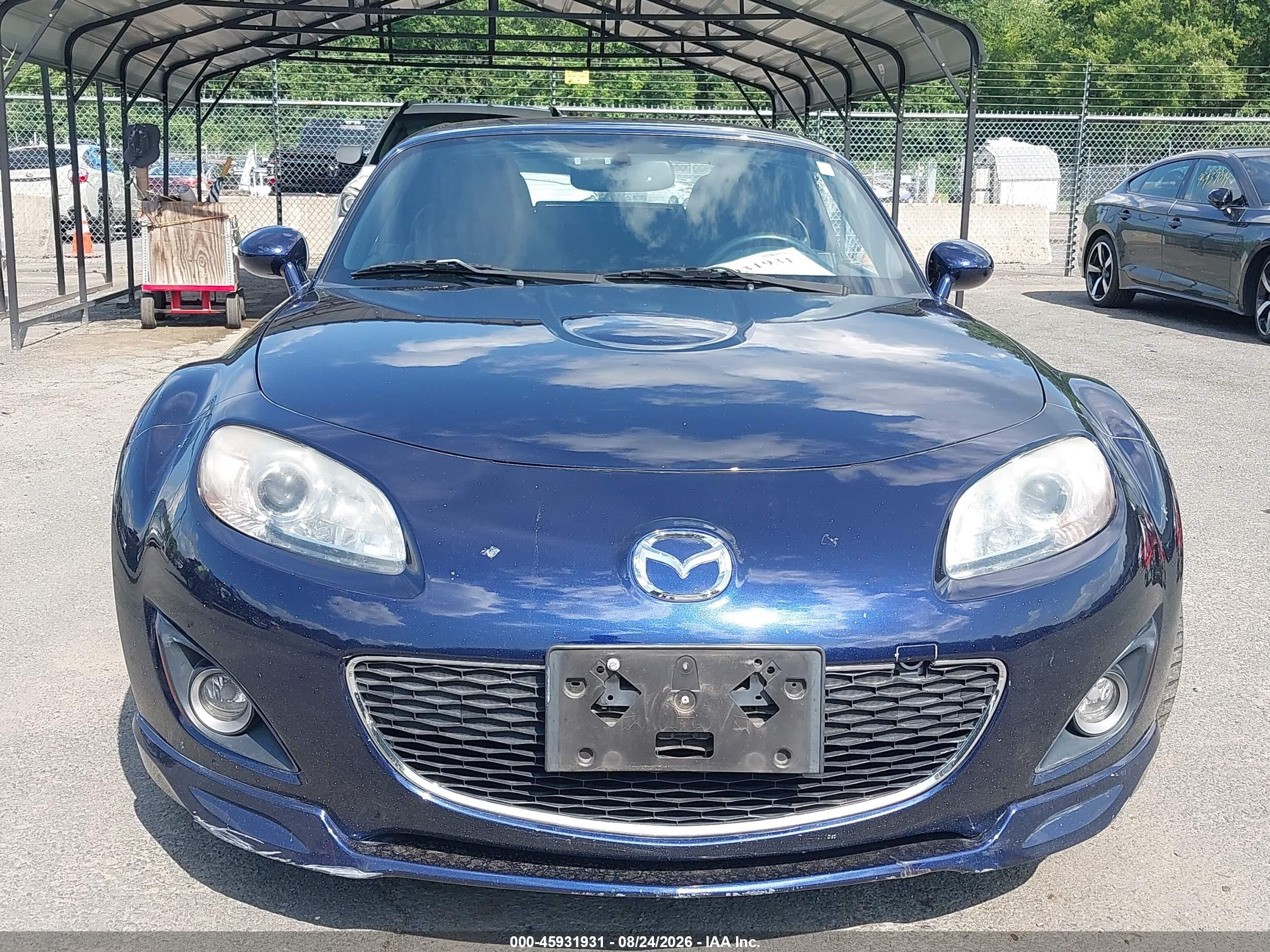 2011 Mazda Mx-5 Miata Touring Dark Blue vin: JM1NC2MF9B0215340