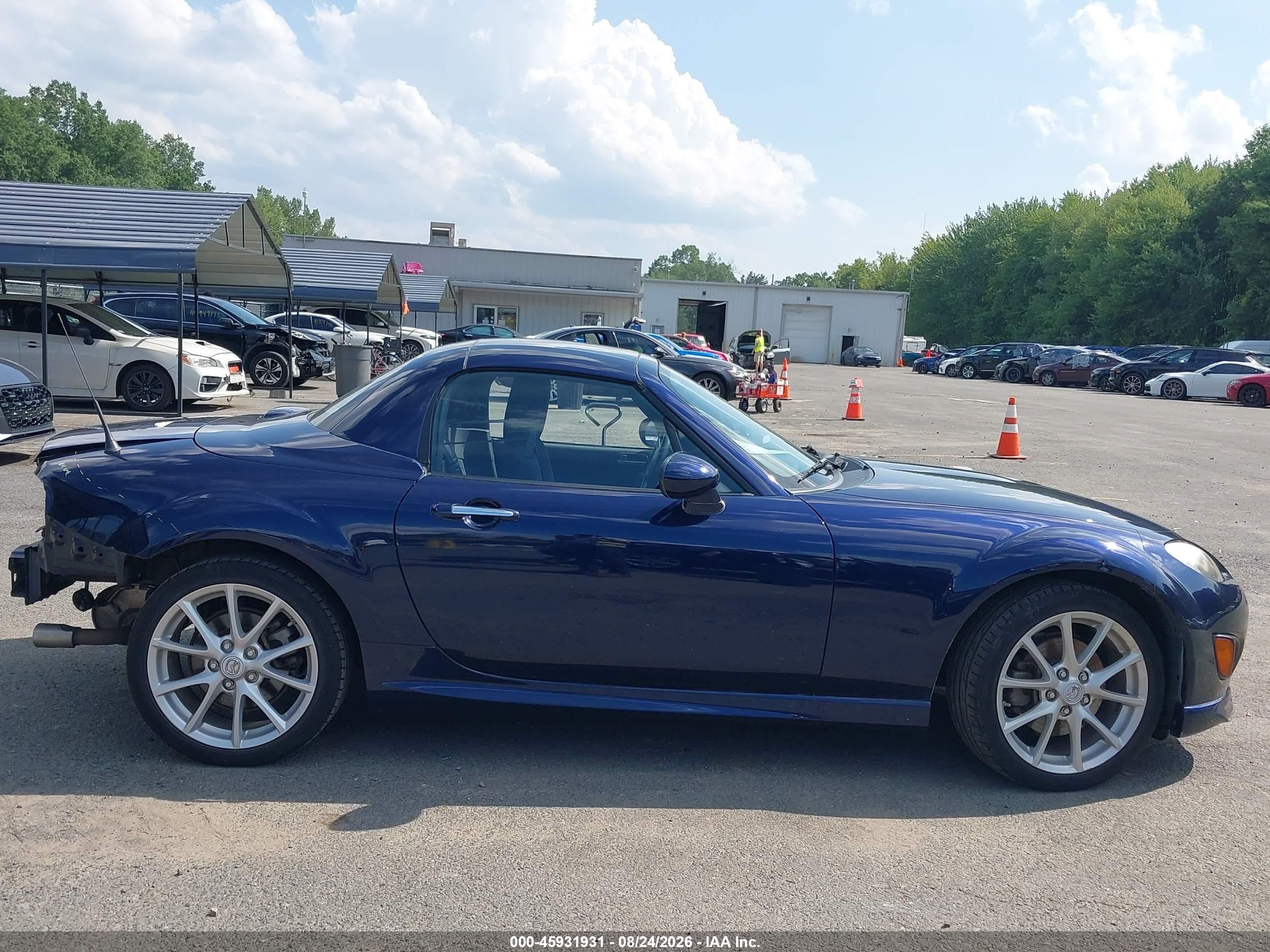 2011 Mazda Mx-5 Miata Touring Dark Blue vin: JM1NC2MF9B0215340