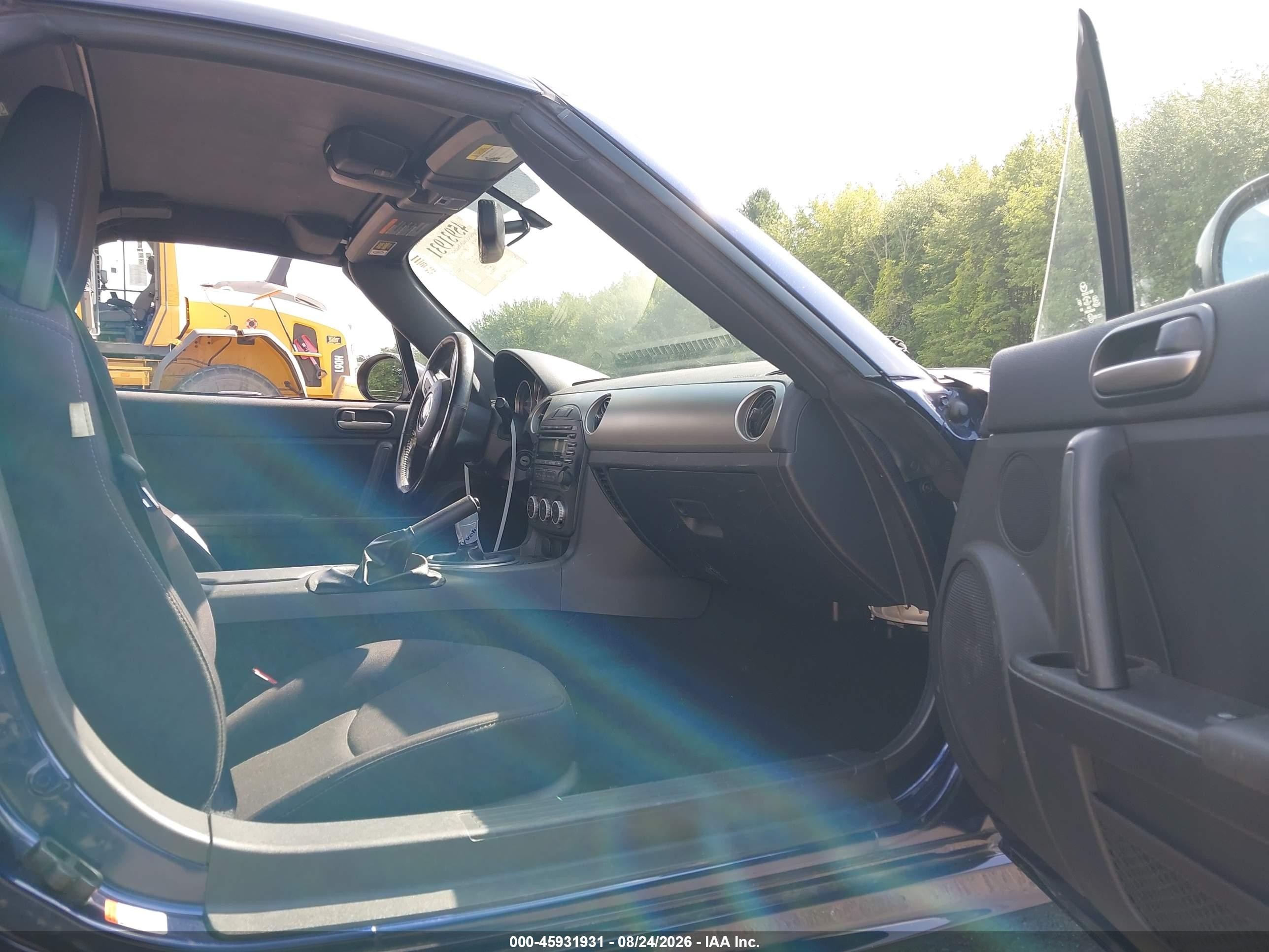 2011 Mazda Mx-5 Miata Touring Dark Blue vin: JM1NC2MF9B0215340