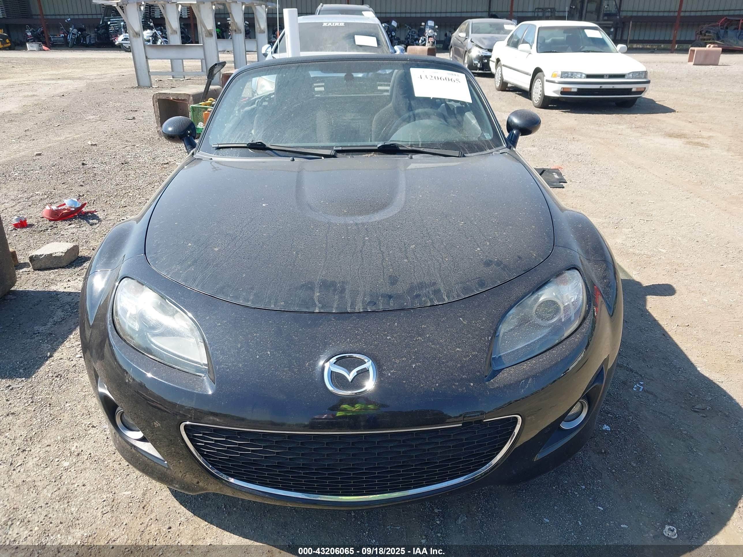 2011 Mazda Mx-5 Miata Touring Black vin: JM1NC2MF9B0219551
