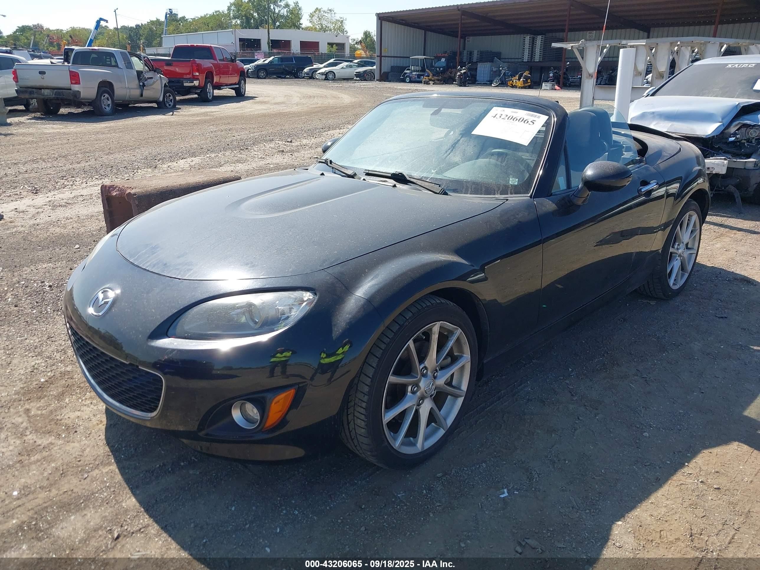 2011 Mazda Mx-5 Miata Touring Black vin: JM1NC2MF9B0219551