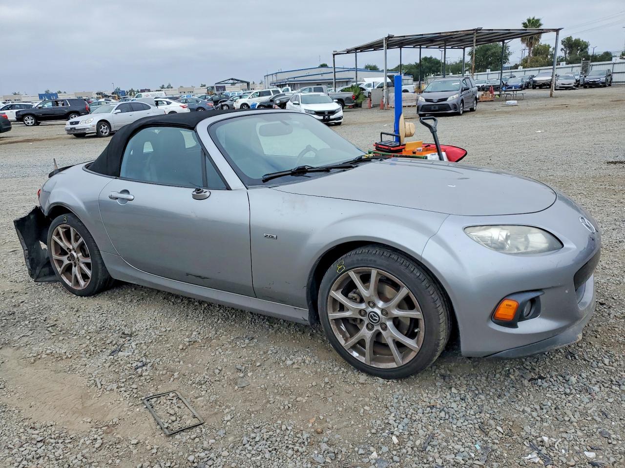 2015 Mazda Mx-5 Miata Grand Touring Silver vin: JM1NC2NF0F0239191