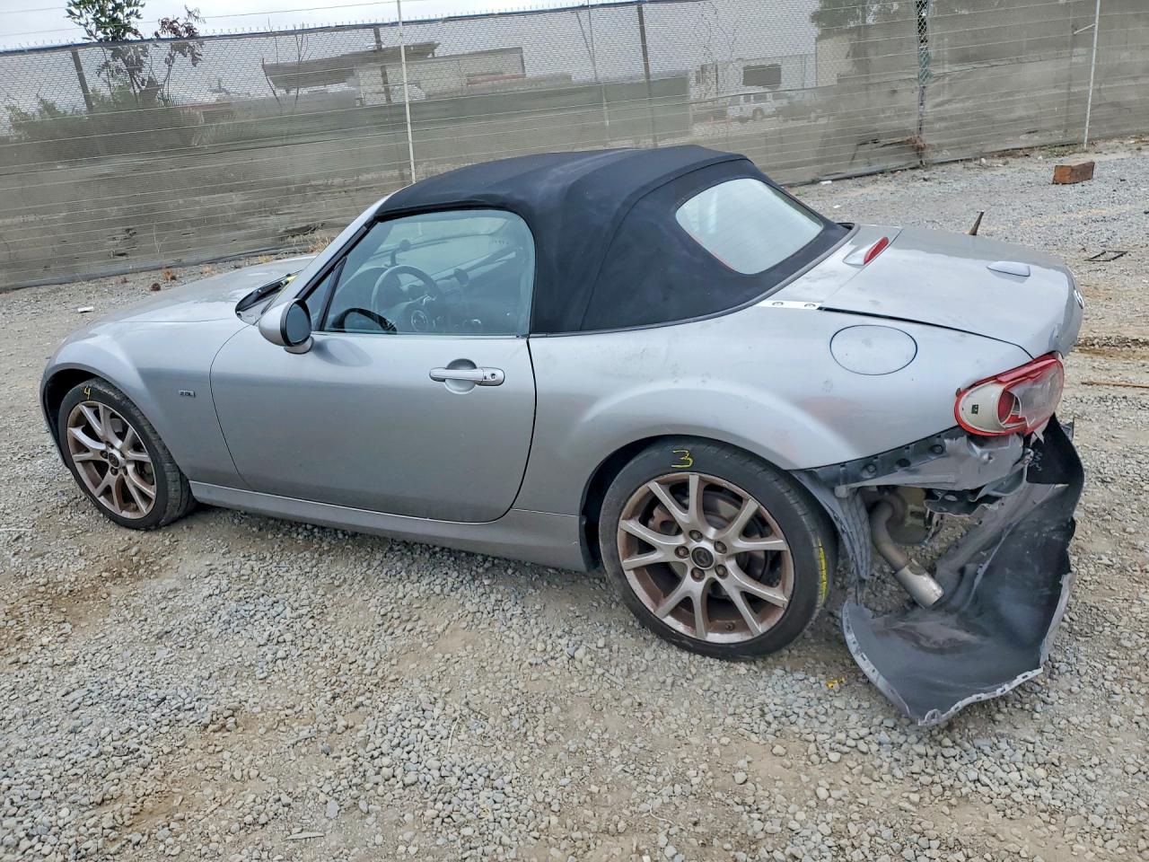 2015 Mazda Mx-5 Miata Grand Touring Silver vin: JM1NC2NF0F0239191