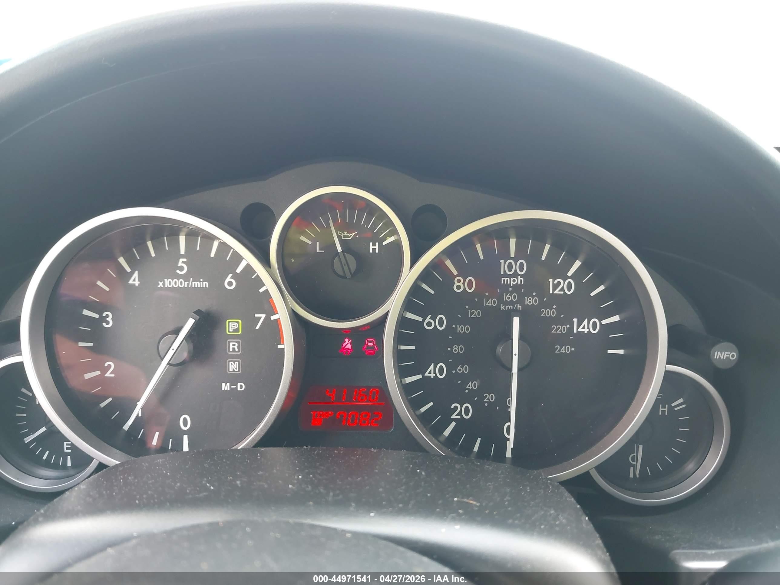 2011 Mazda Mx-5 Miata Grand Touring Silver vin: JM1NC2NF4B0218466