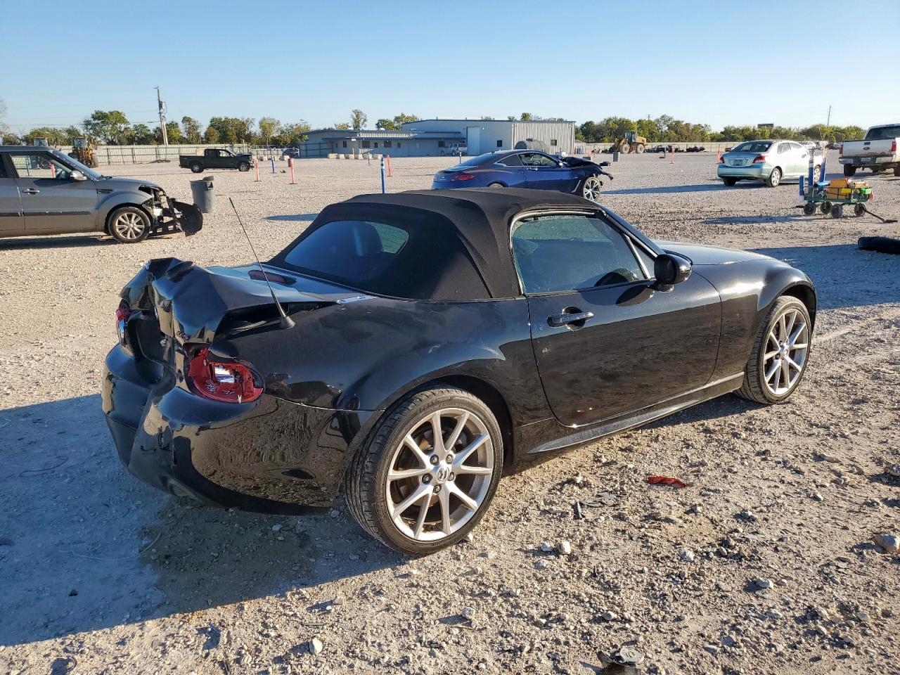 2012 Mazda Mx-5 Miata Черный vin: JM1NC2NF5C0224178