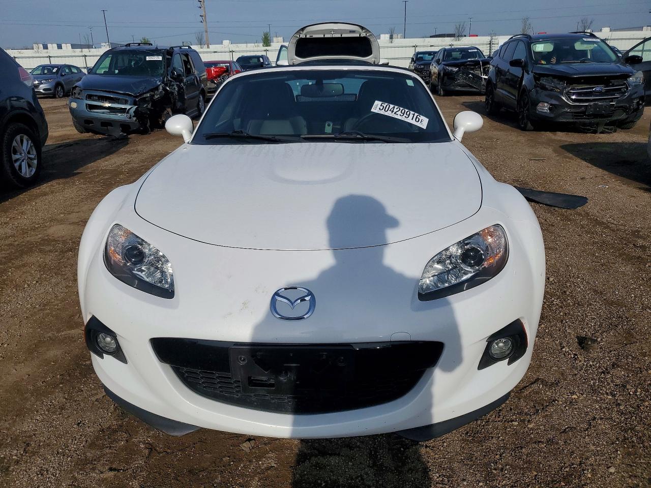 2013 Mazda Mx-5 Miata Grand Touring White vin: JM1NC2NF7D0229092