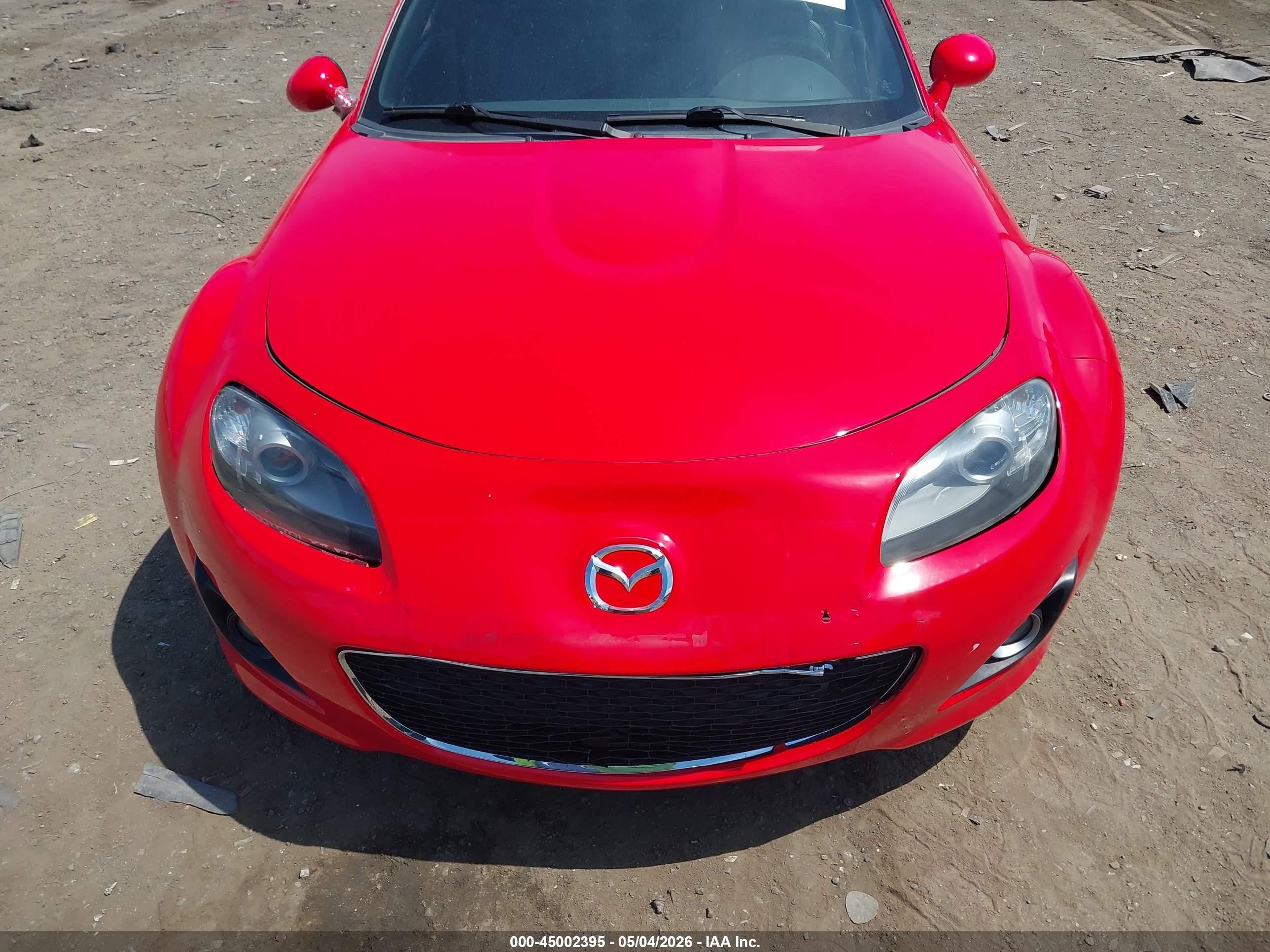 2011 Mazda Mx-5 Miata Grand Touring Red vin: JM1NC2NF9B0213683