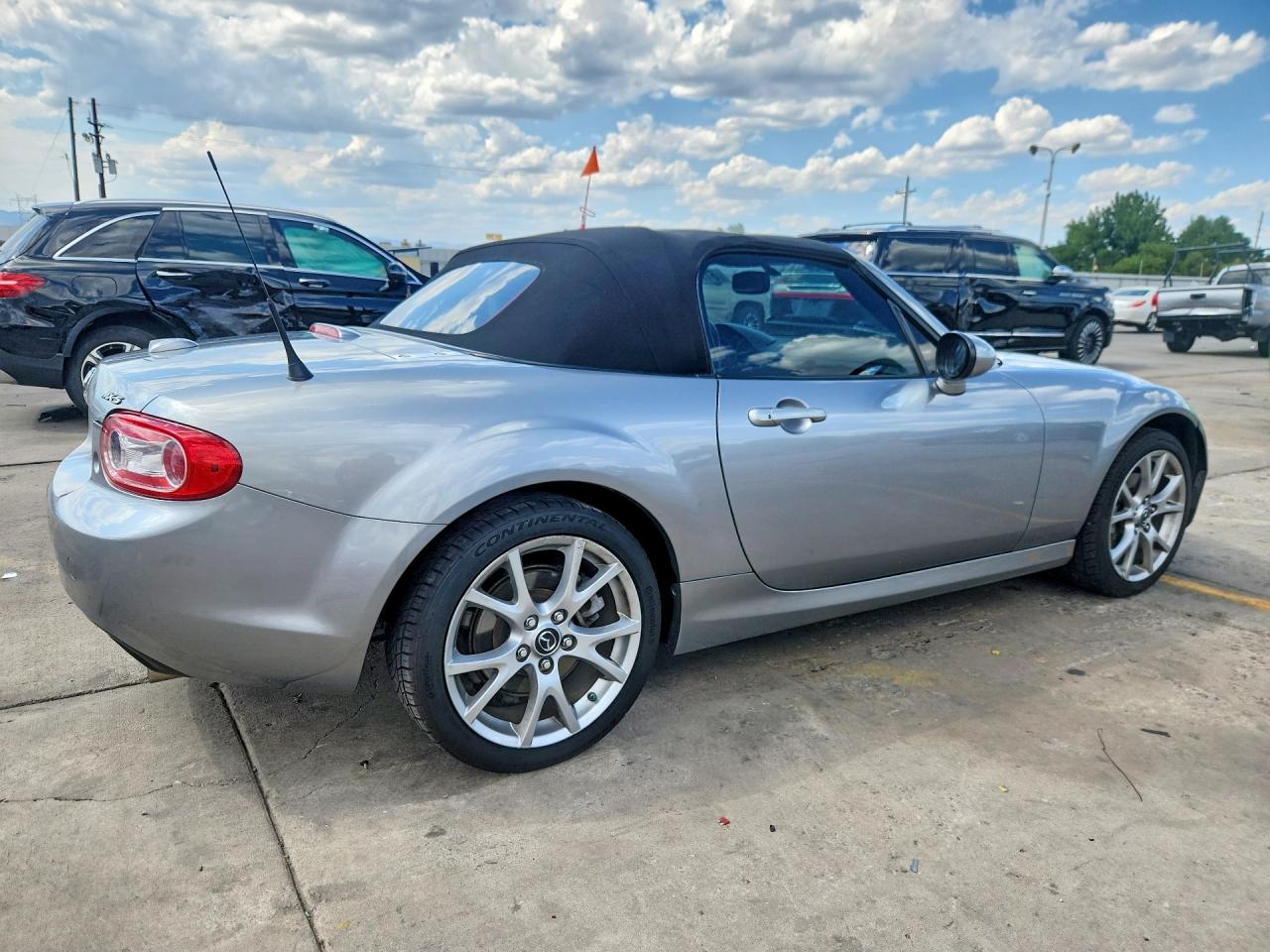 2013 Mazda Mx-5 Miata Grand Touring Gray vin: JM1NC2NF9D0232950
