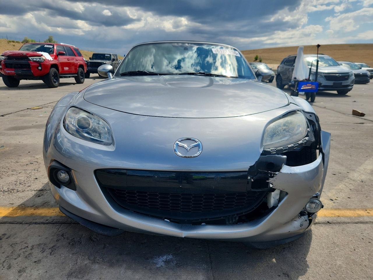 2013 Mazda Mx-5 Miata Grand Touring Gray vin: JM1NC2NF9D0232950