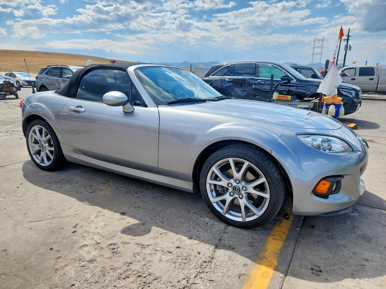 2013 Mazda Mx-5 Miata Grand Touring Gray vin: JM1NC2NF9D0232950