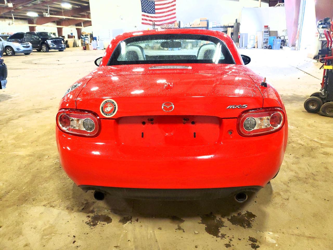 2012 Mazda Mx-5 Miata Red vin: JM1NC2PF0C0221167