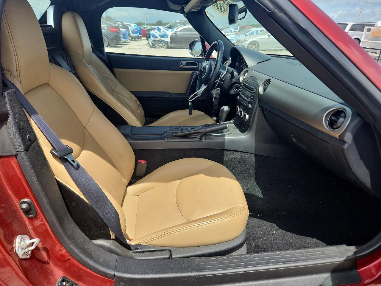 2012 Mazda Mx-5 Miata Burgundy vin: JM1NC2PF0C0221248