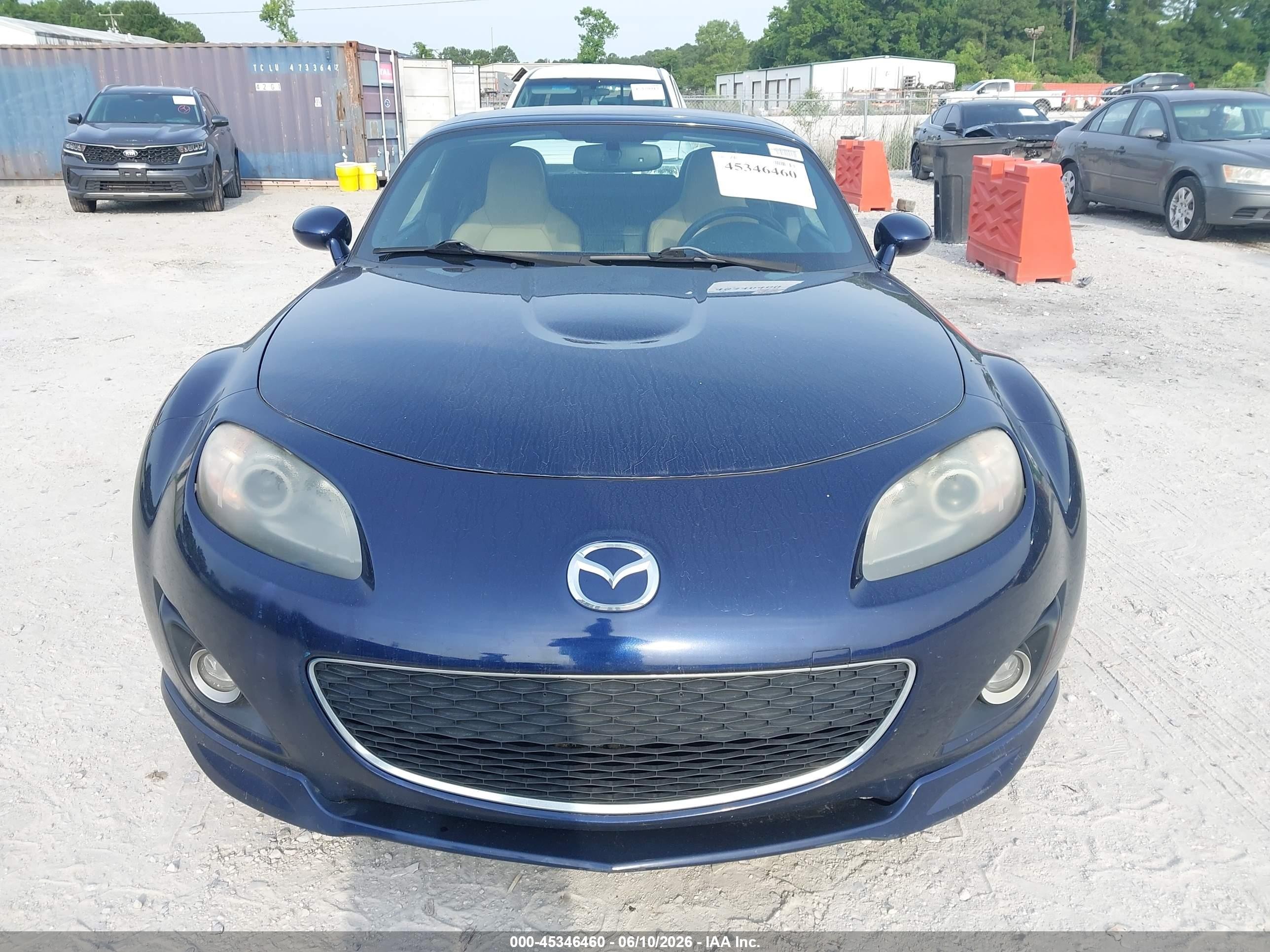 2012 Mazda Mx-5 Miata Grand Touring Blue vin: JM1NC2PF0C0223002