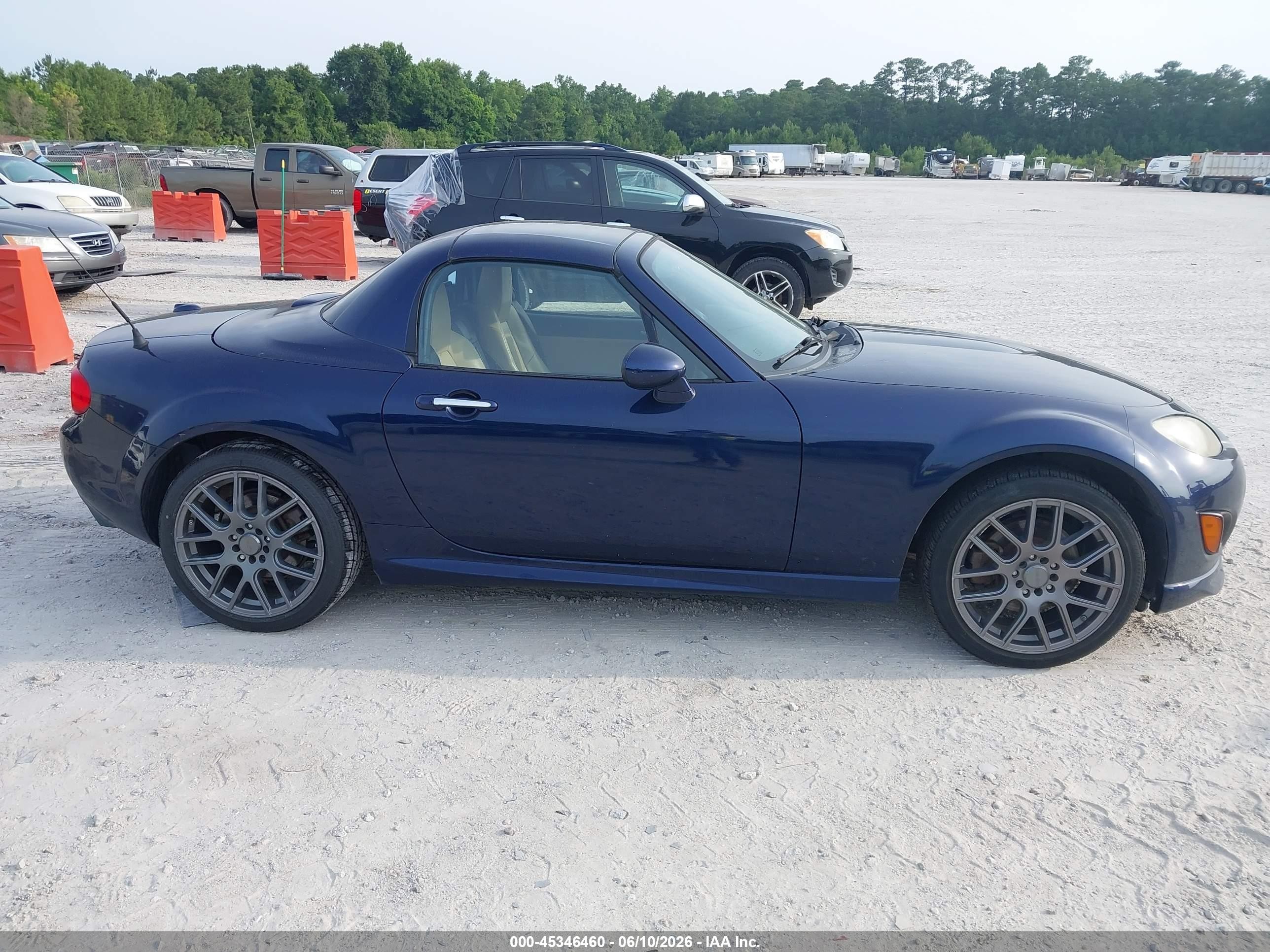 2012 Mazda Mx-5 Miata Grand Touring Blue vin: JM1NC2PF0C0223002