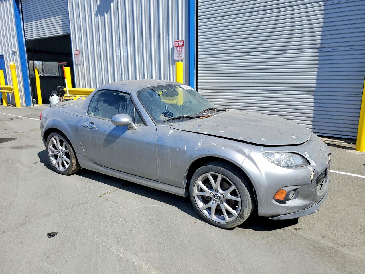 2013 Mazda Mx-5 Miata Grand Touring Silver vin: JM1NC2PF0D0230582