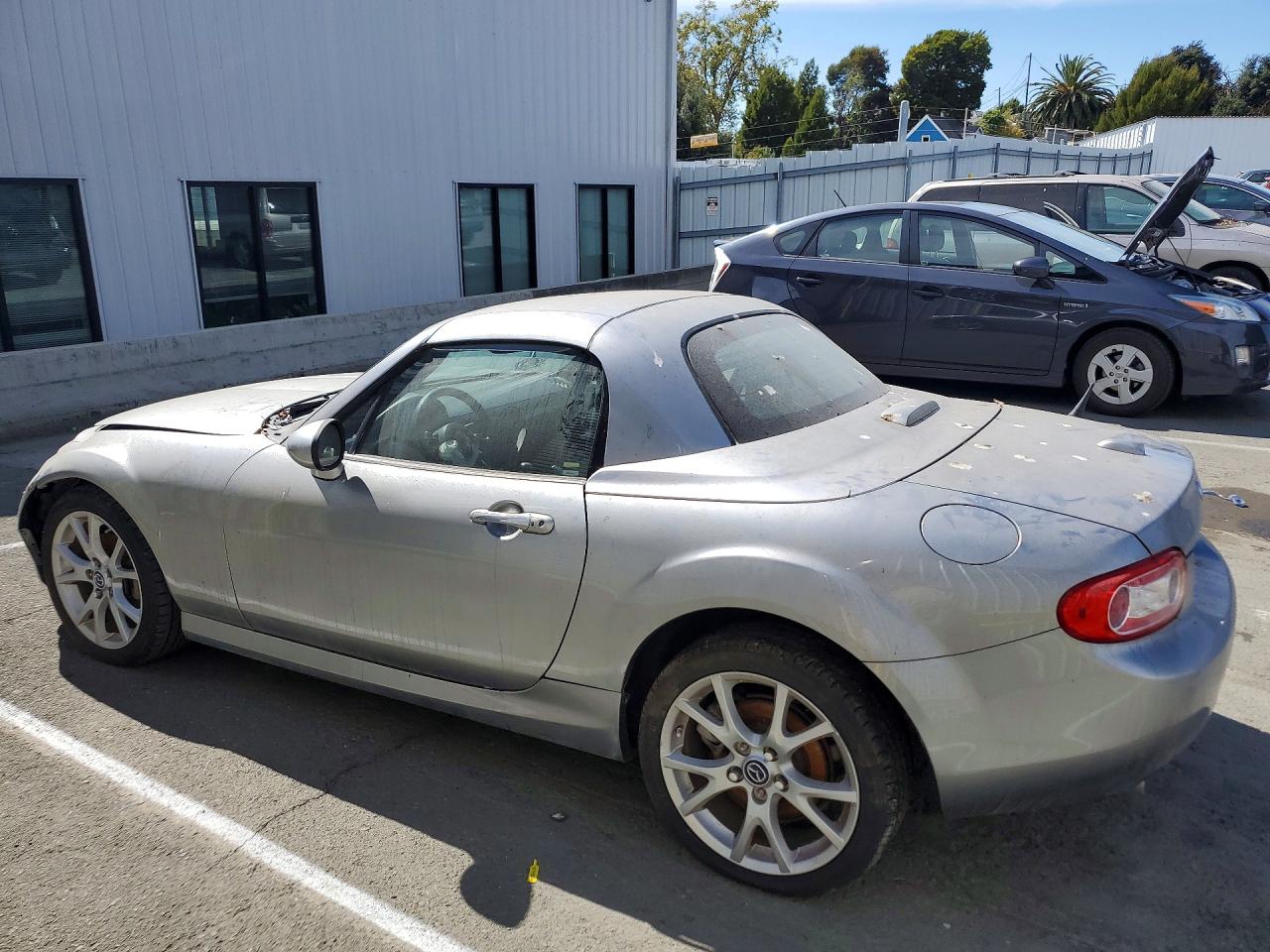 2013 Mazda Mx-5 Miata Grand Touring Silver vin: JM1NC2PF0D0230582