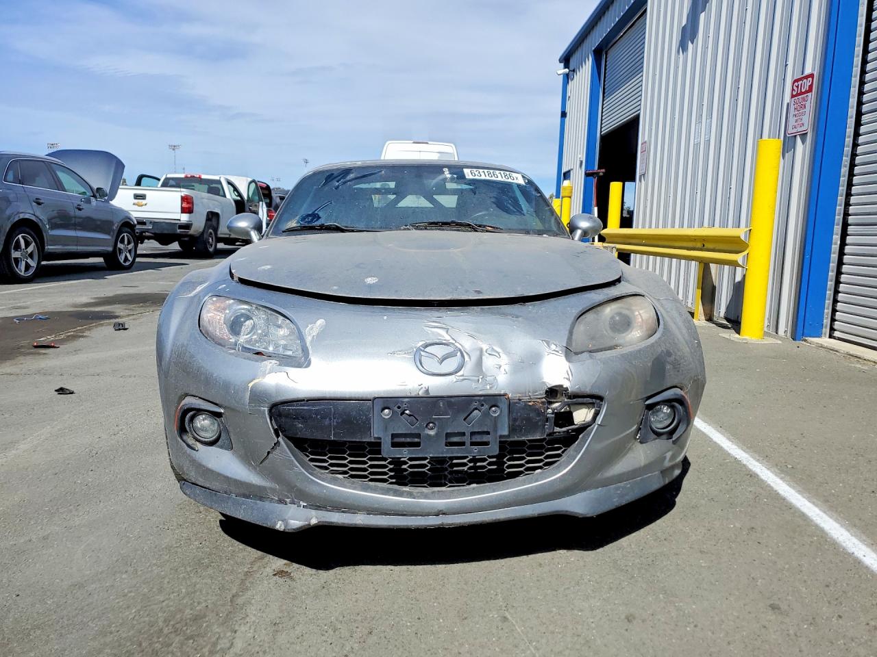 2013 Mazda Mx-5 Miata Grand Touring Silver vin: JM1NC2PF0D0230582