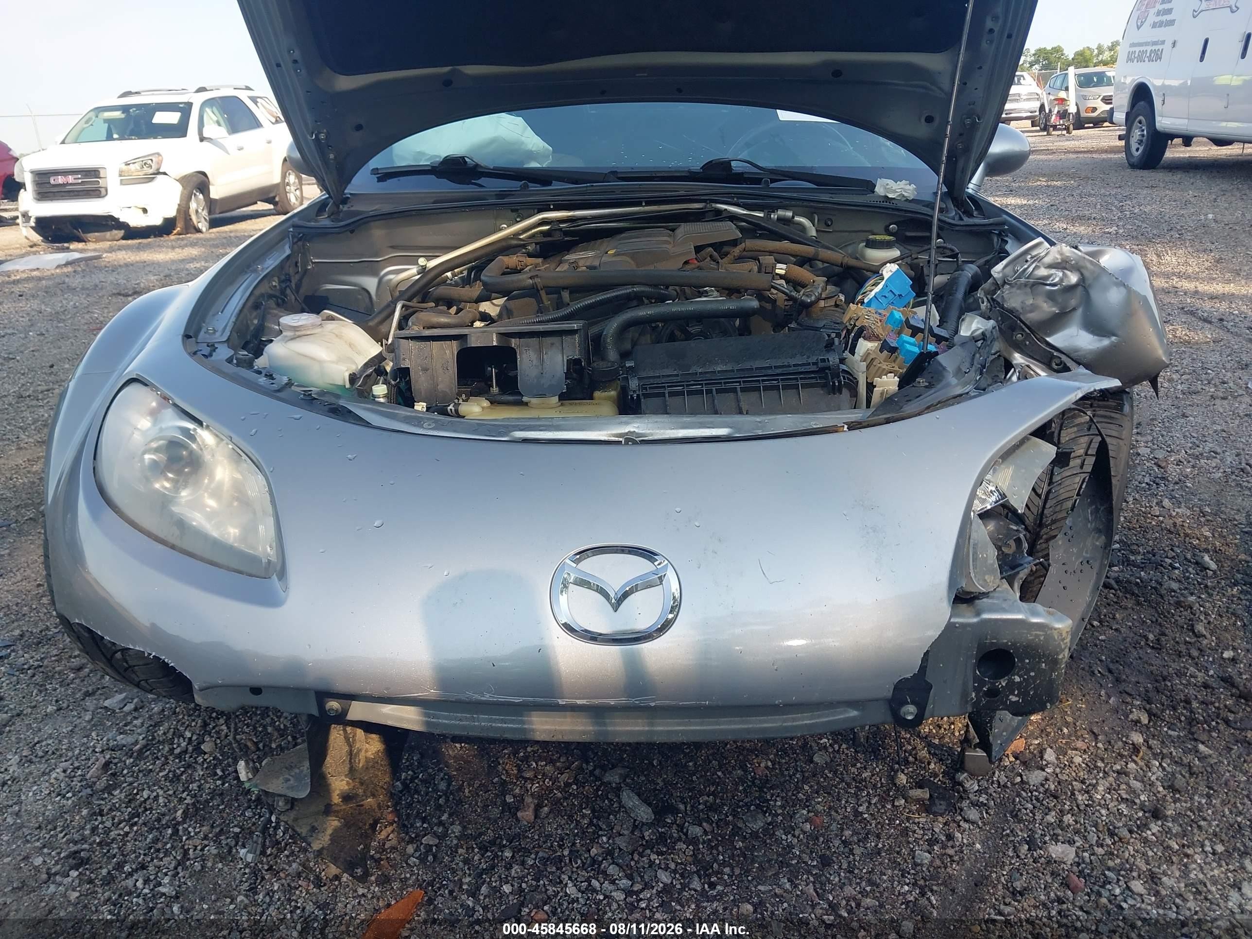 2013 Mazda Mx-5 Miata Grand Touring Silver vin: JM1NC2PF0D0232462