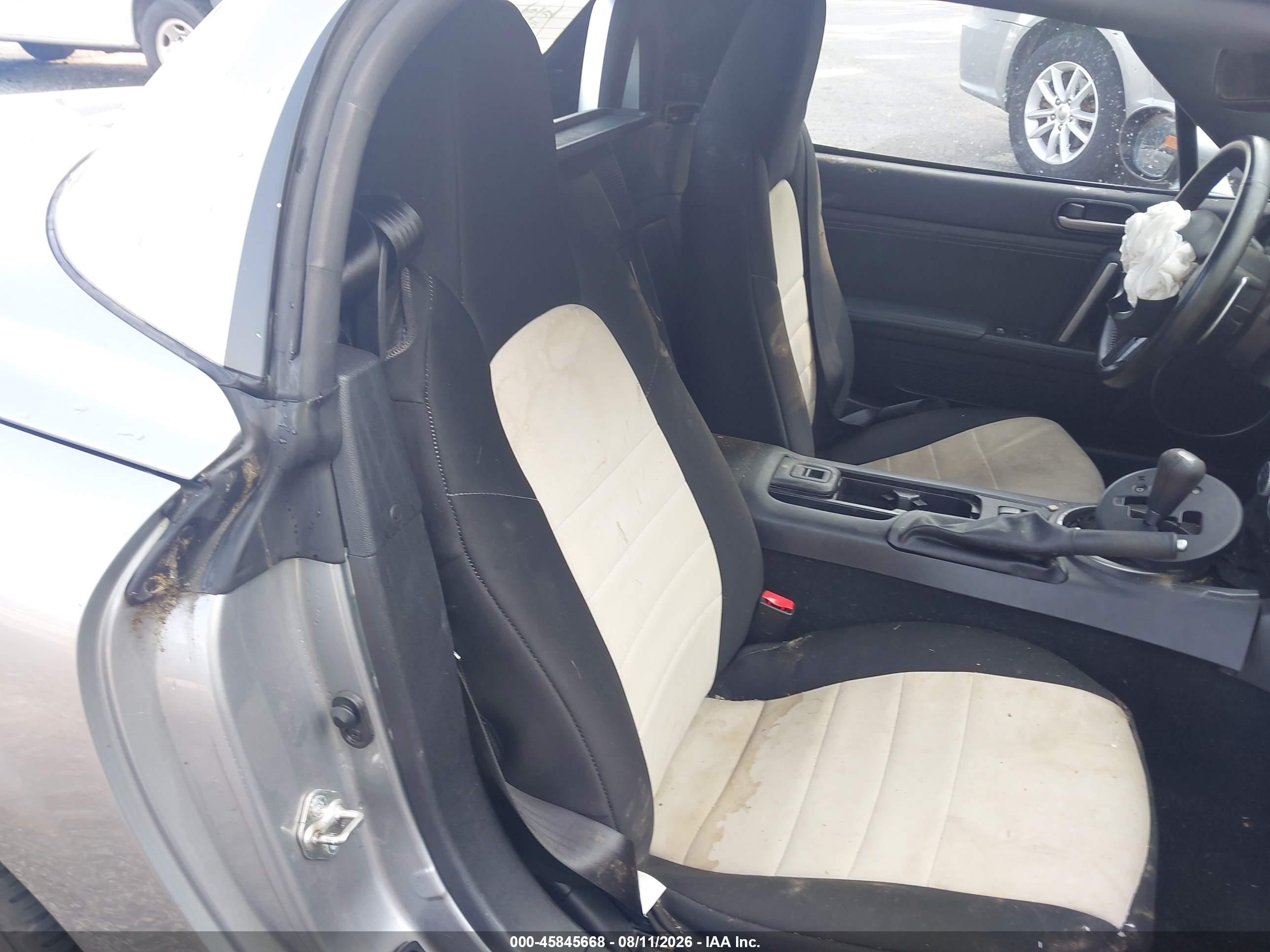 2013 Mazda Mx-5 Miata Grand Touring Silver vin: JM1NC2PF0D0232462