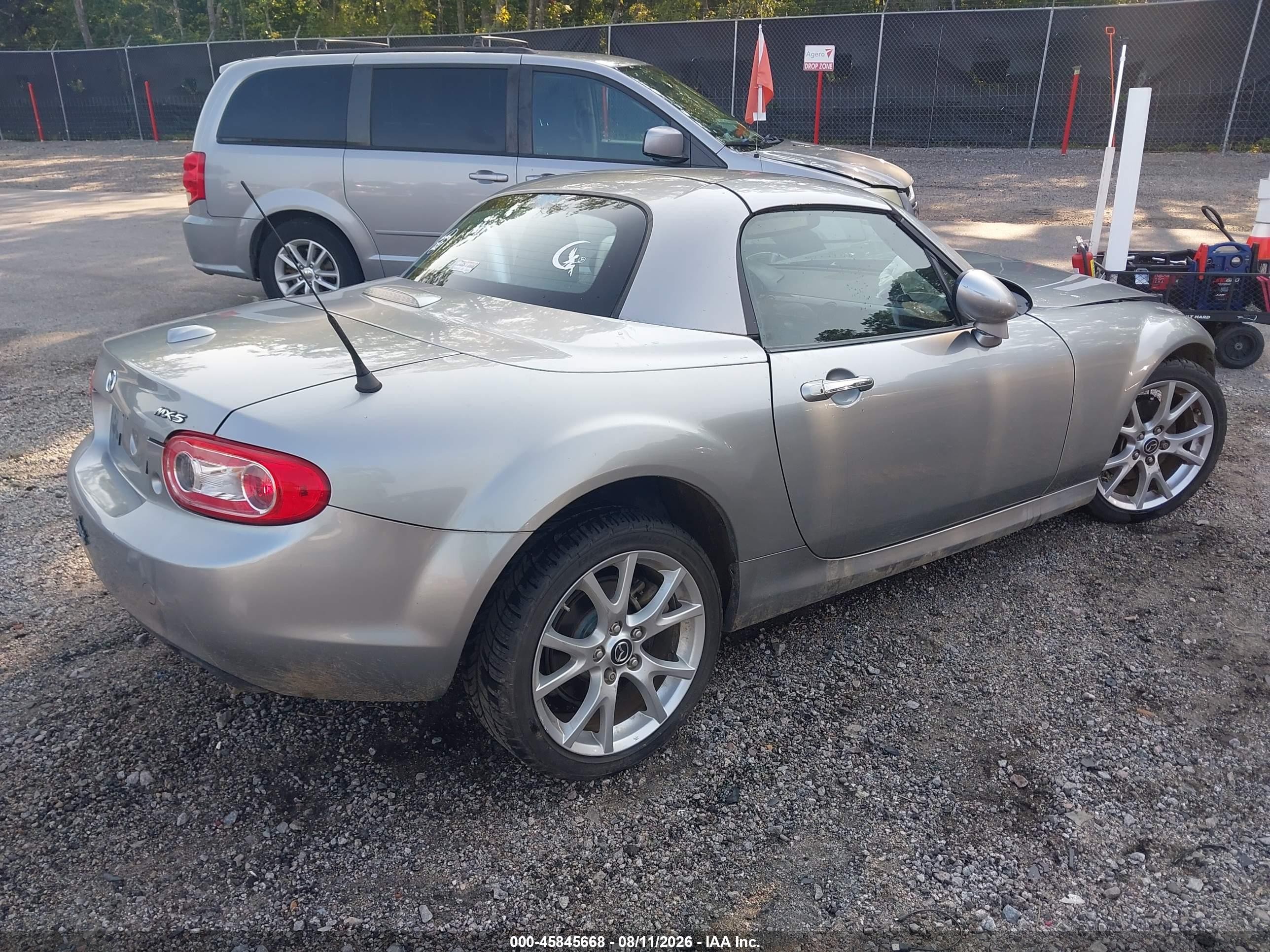2013 Mazda Mx-5 Miata Grand Touring Silver vin: JM1NC2PF0D0232462