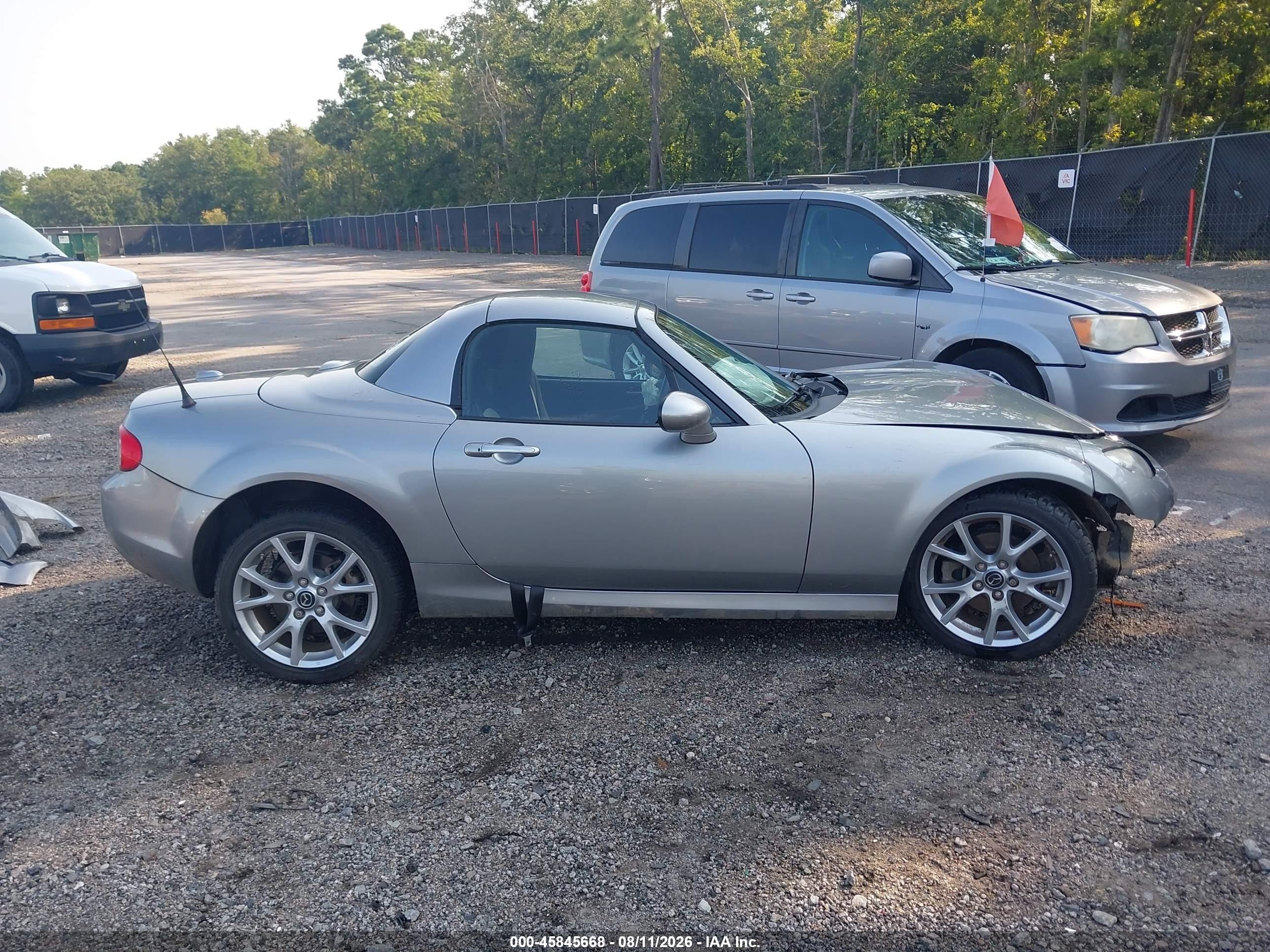 2013 Mazda Mx-5 Miata Grand Touring Silver vin: JM1NC2PF0D0232462