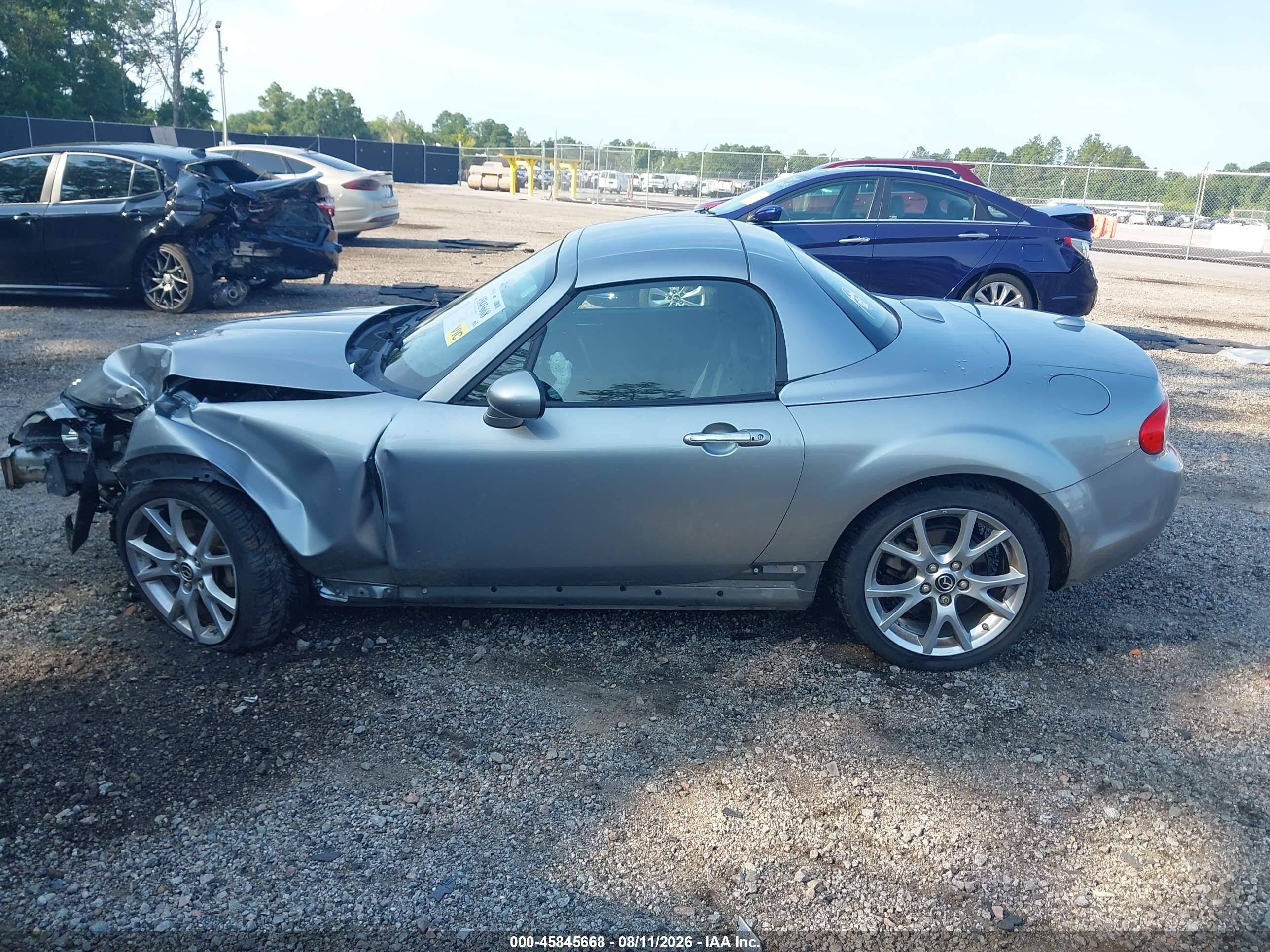 2013 Mazda Mx-5 Miata Grand Touring Silver vin: JM1NC2PF0D0232462