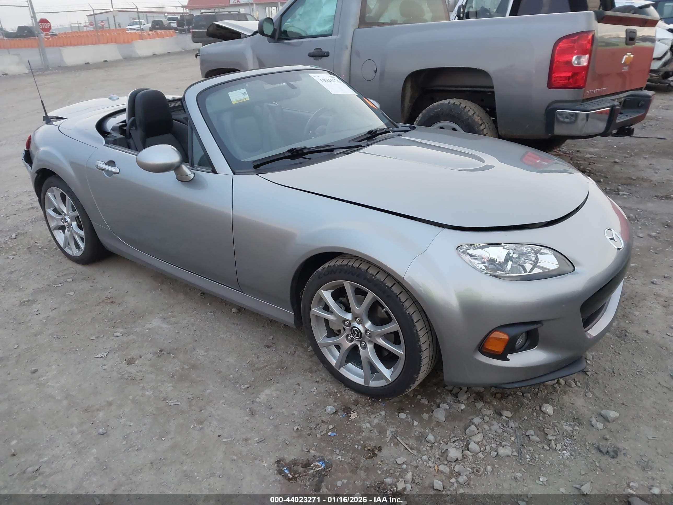 2014 Mazda Mx-5 Miata Grand Touring Silver vin: JM1NC2PF0E0234326