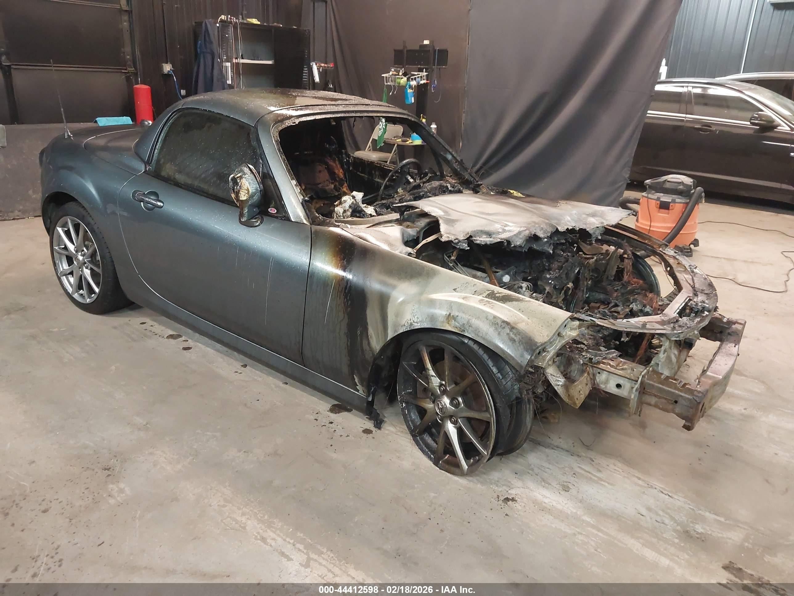 2011 Mazda Mx-5 Miata Special Edition Gray vin: JM1NC2PF1B0216803