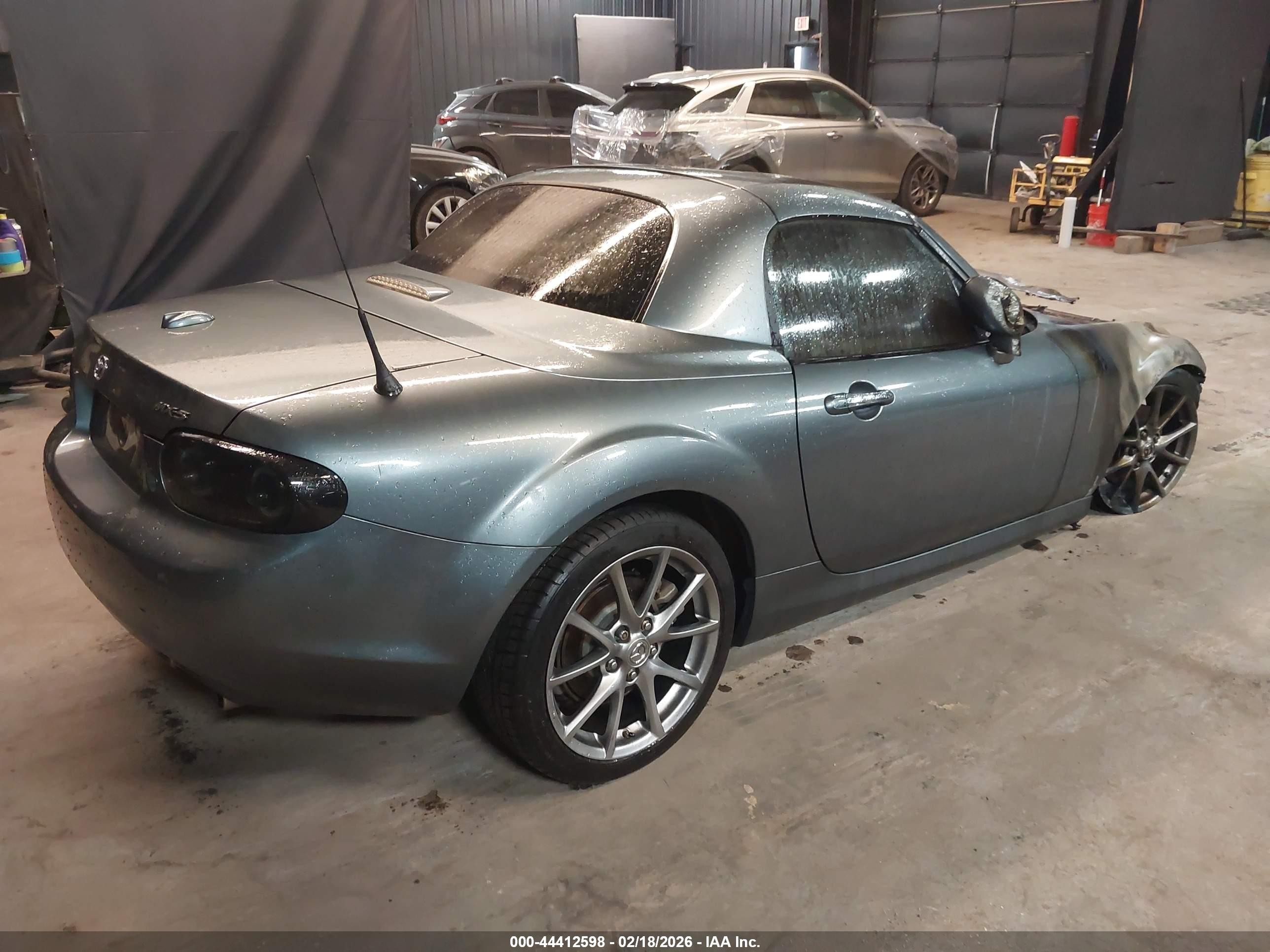 2011 Mazda Mx-5 Miata Special Edition Gray vin: JM1NC2PF1B0216803