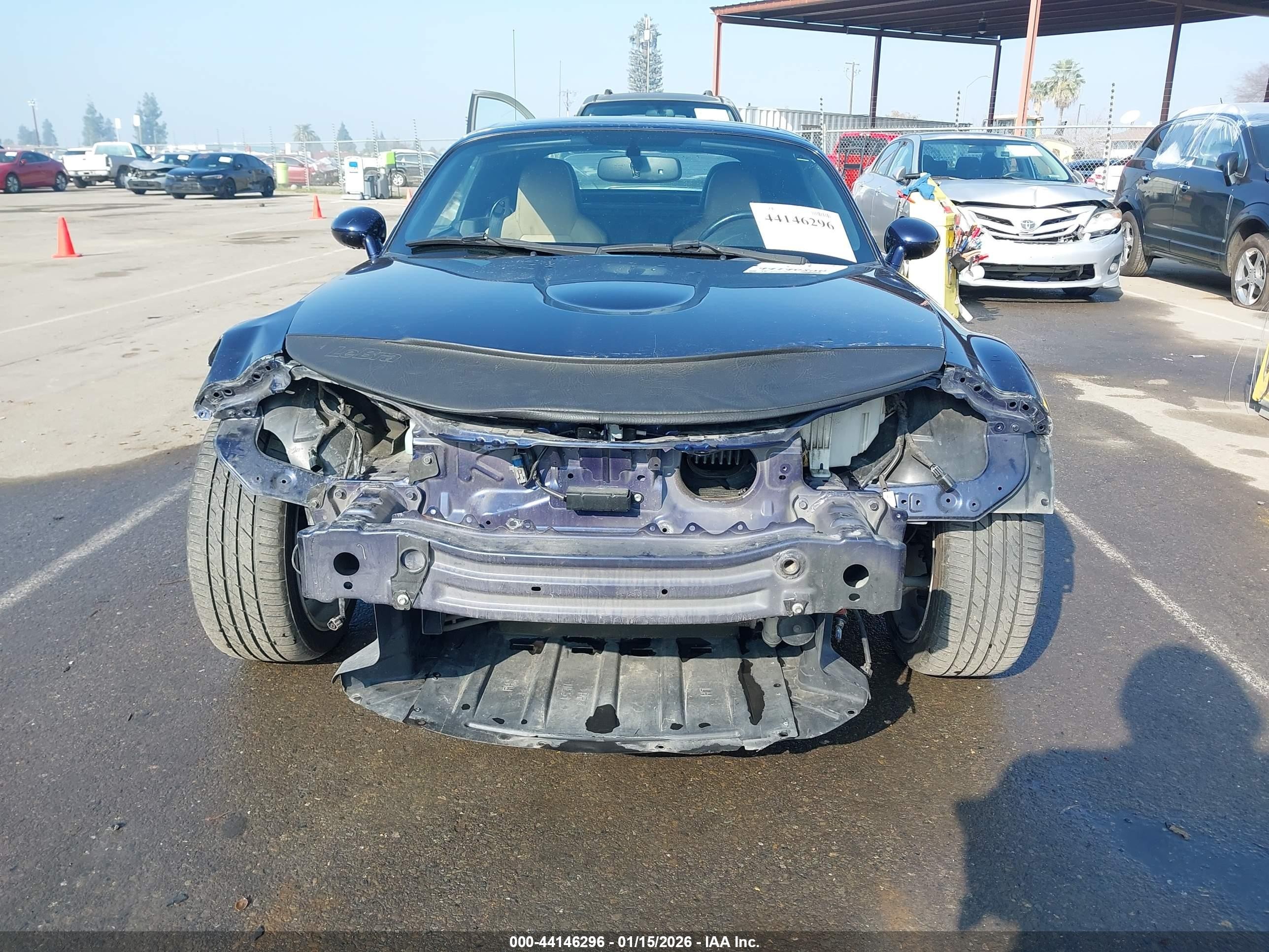 2011 Mazda Mx-5 Miata Grand Touring Dark Blue vin: JM1NC2PF2B0213375