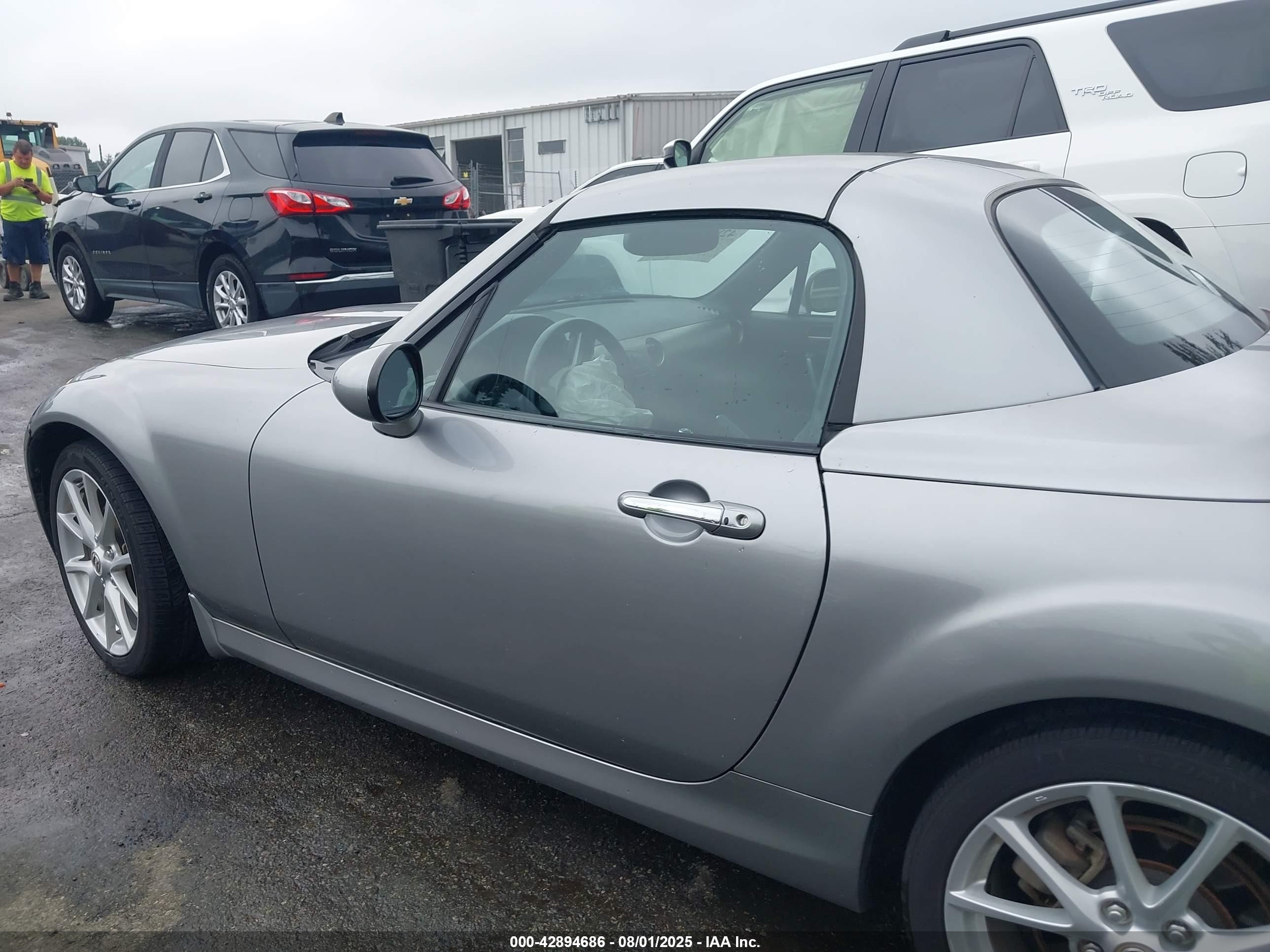 2011 Mazda Mx-5 Miata Grand Touring Silver vin: JM1NC2PF2B0214784