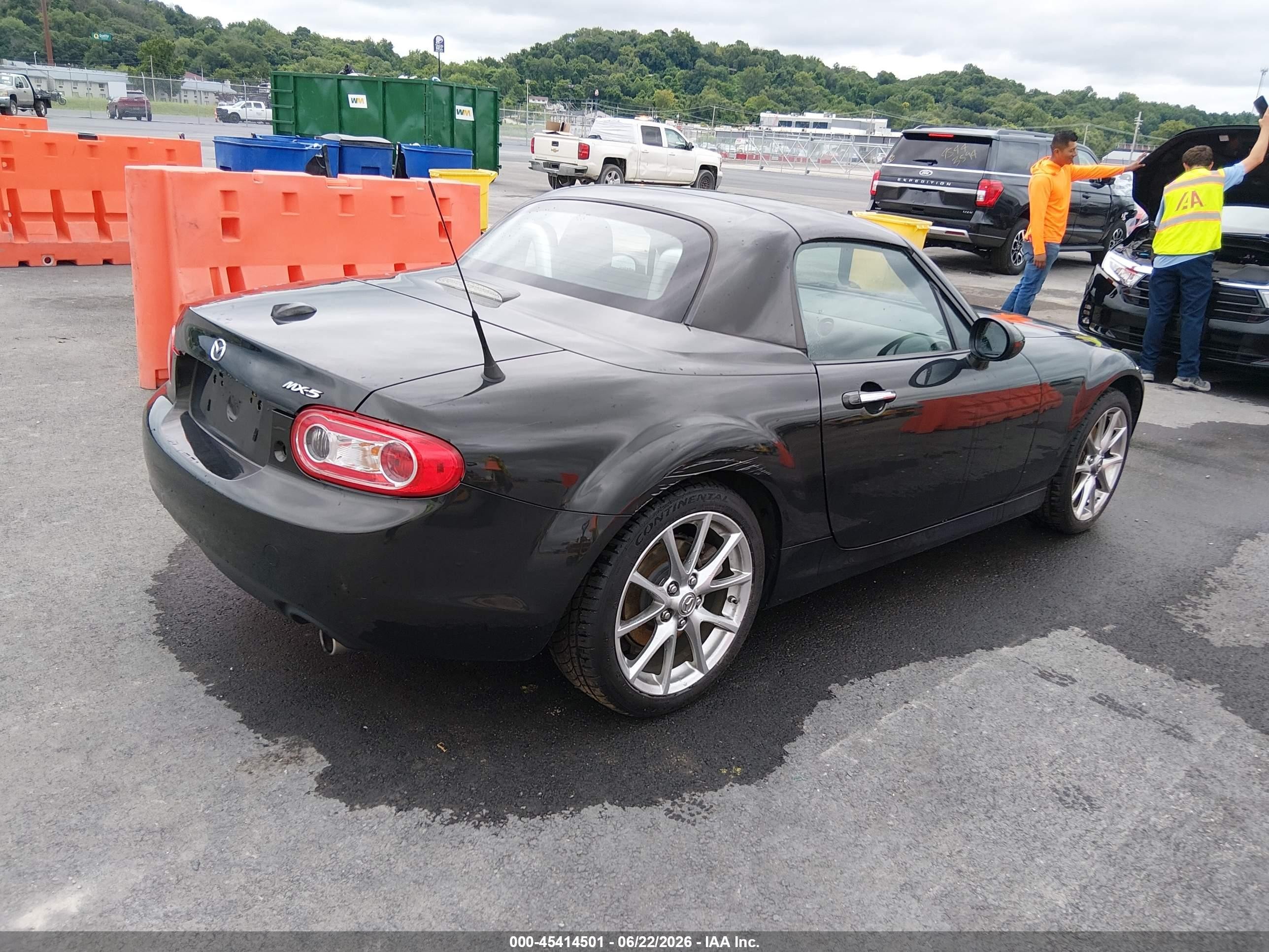 2011 Mazda Mx-5 Miata Special Edition Black vin: JM1NC2PF2B0218009