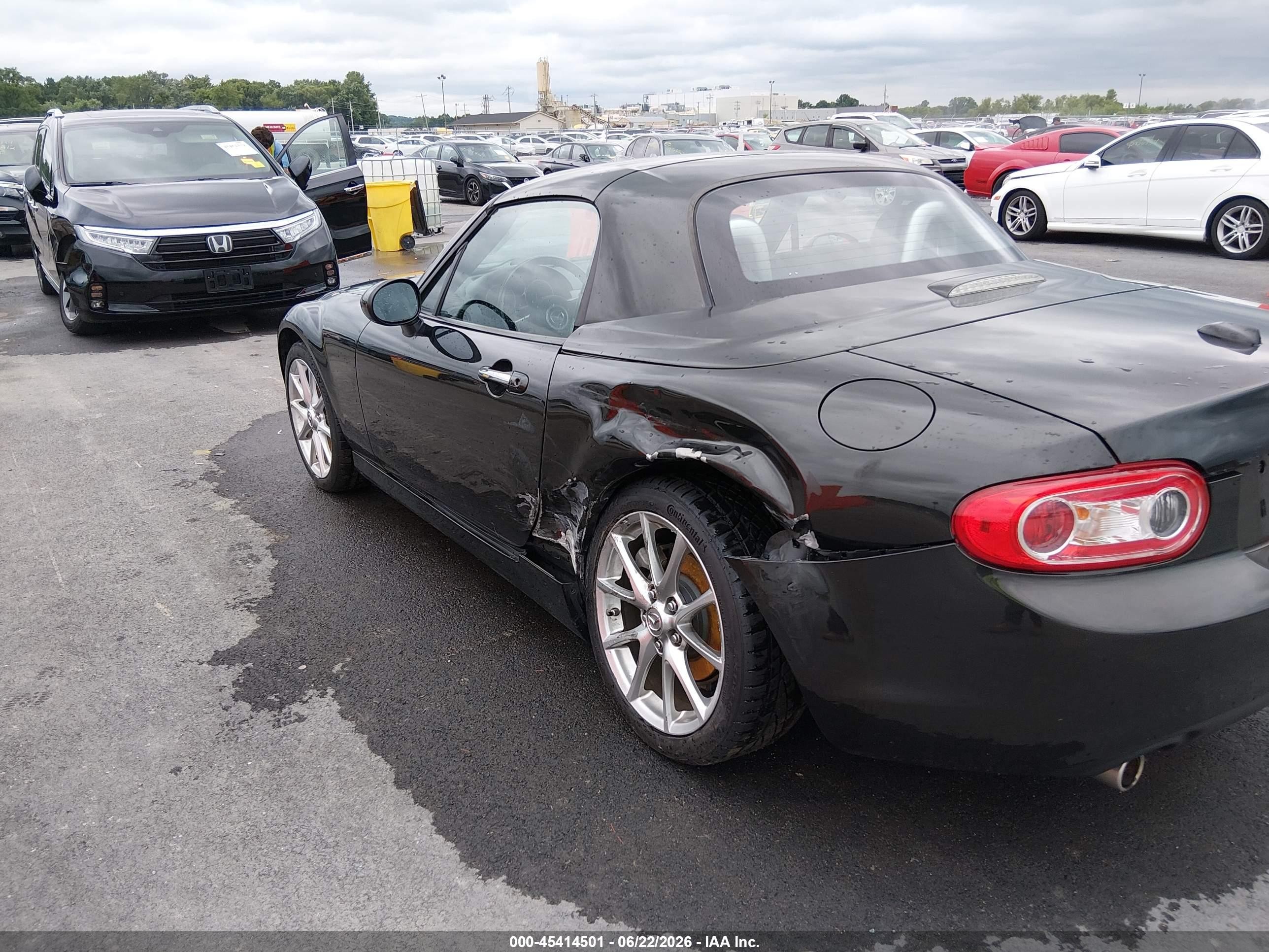 2011 Mazda Mx-5 Miata Special Edition Black vin: JM1NC2PF2B0218009
