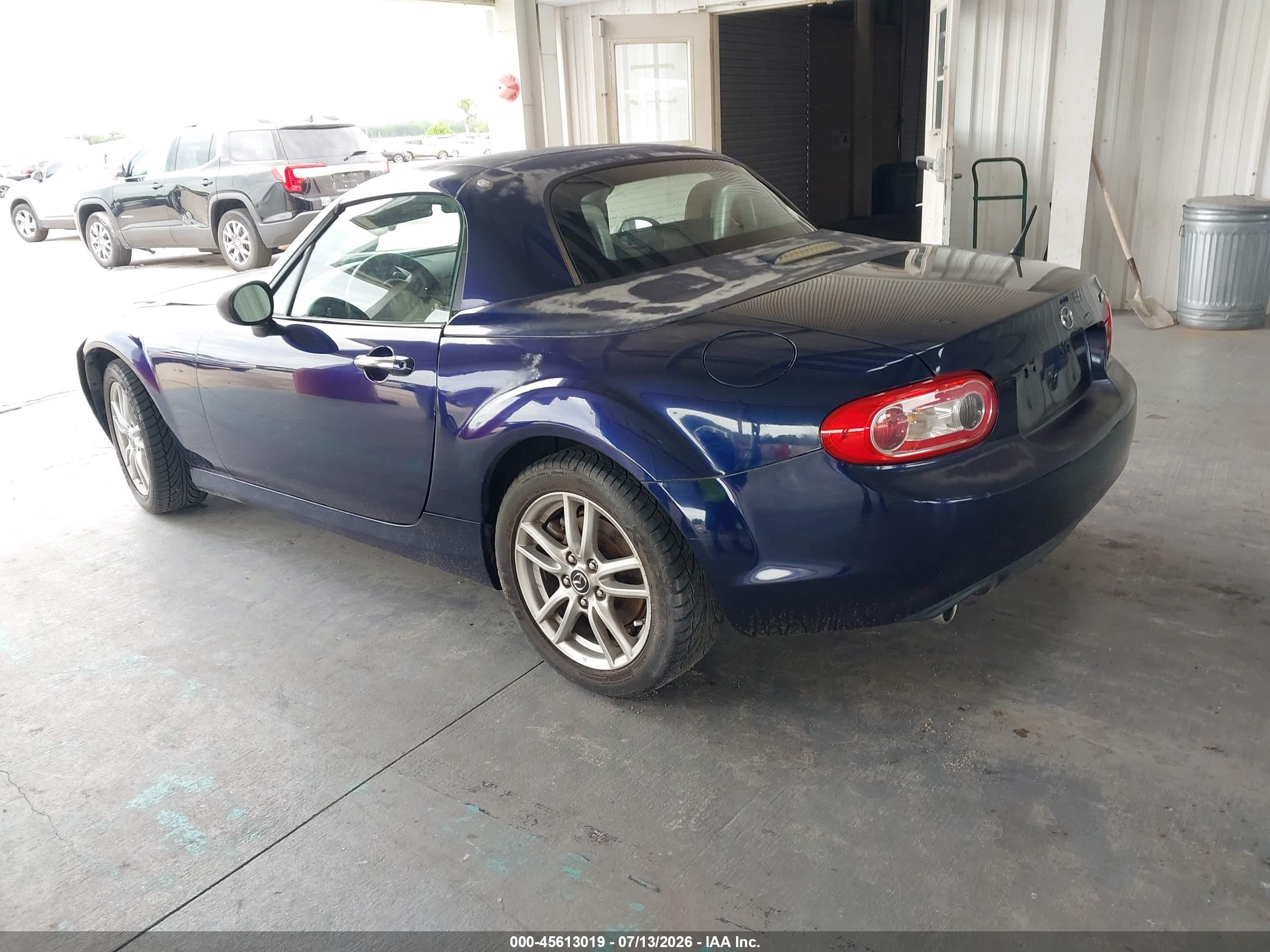 2012 Mazda Mx-5 Miata Grand Touring Blue vin: JM1NC2PF2C0220392