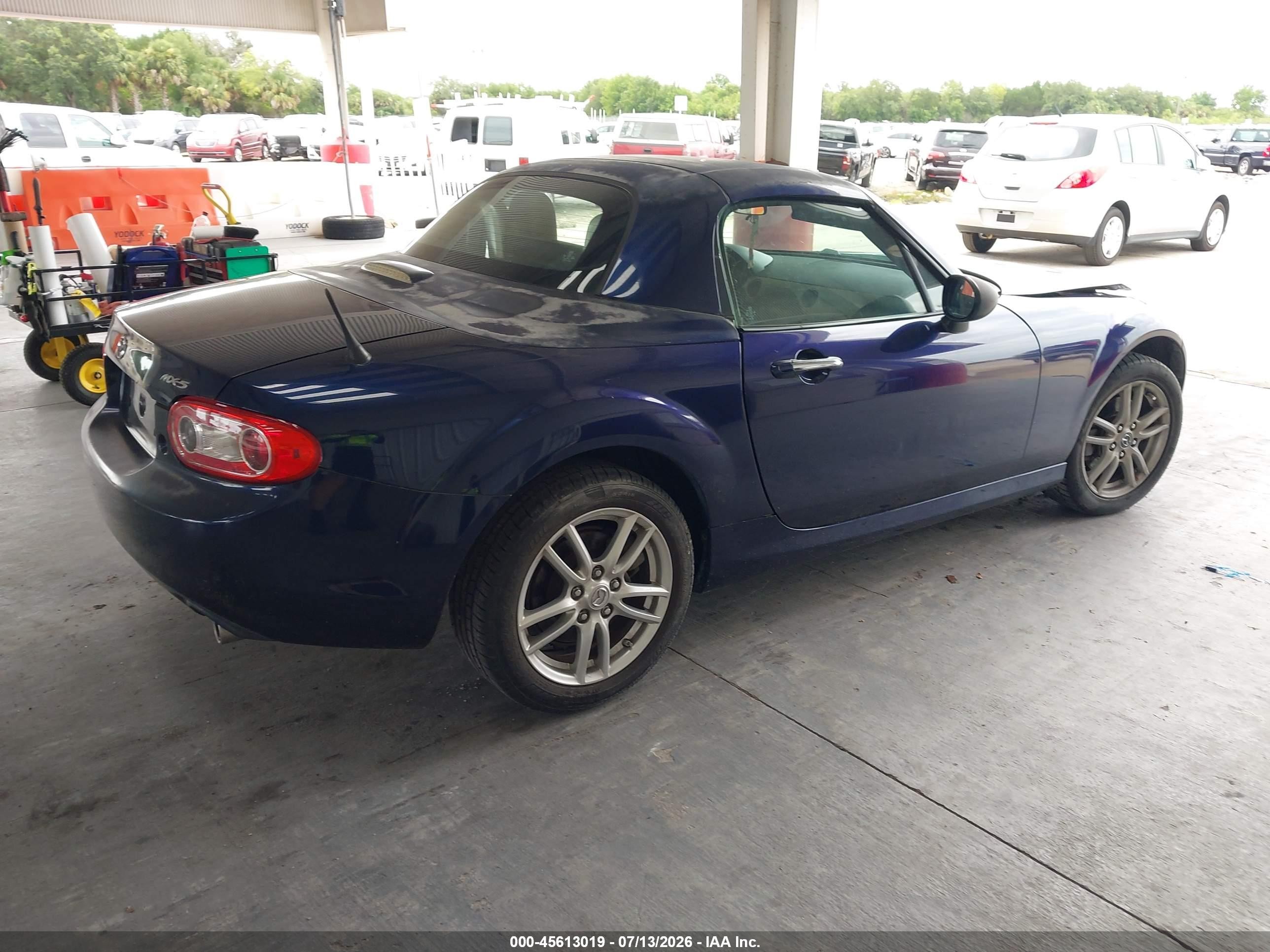 2012 Mazda Mx-5 Miata Grand Touring Blue vin: JM1NC2PF2C0220392