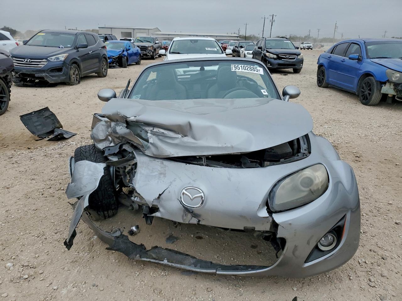 2012 Mazda Mx-5 Miata Серебряный vin: JM1NC2PF2C0222174