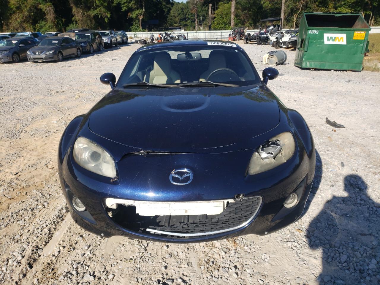 2012 Mazda Mx-5 Miata Blue vin: JM1NC2PF2C0224524