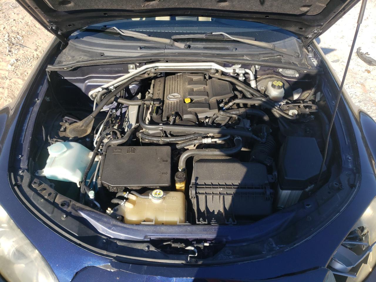 2012 Mazda Mx-5 Miata Blue vin: JM1NC2PF2C0224524