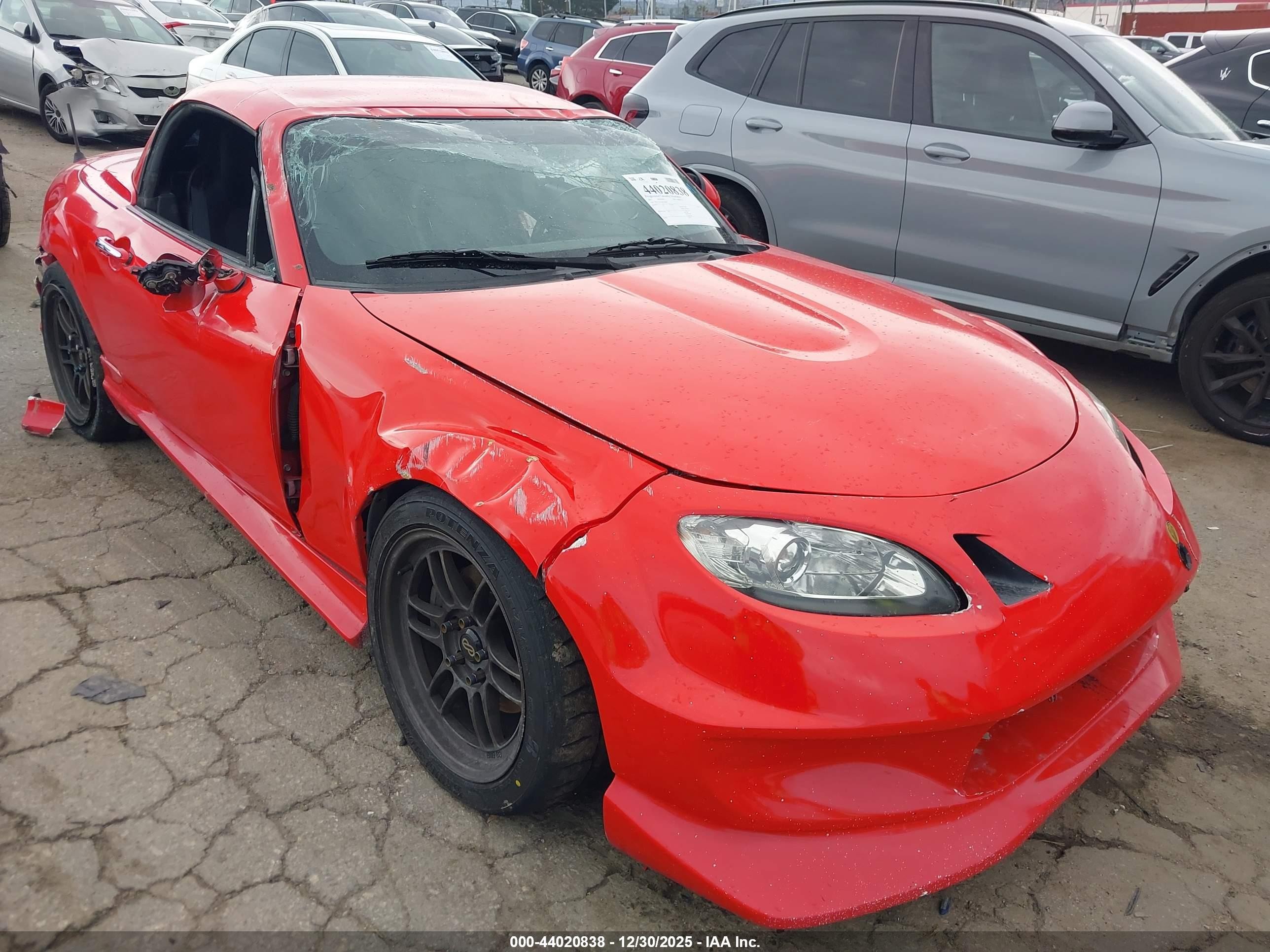 2011 Mazda Mx-5 Miata Grand Touring Red vin: JM1NC2PF3B0214826