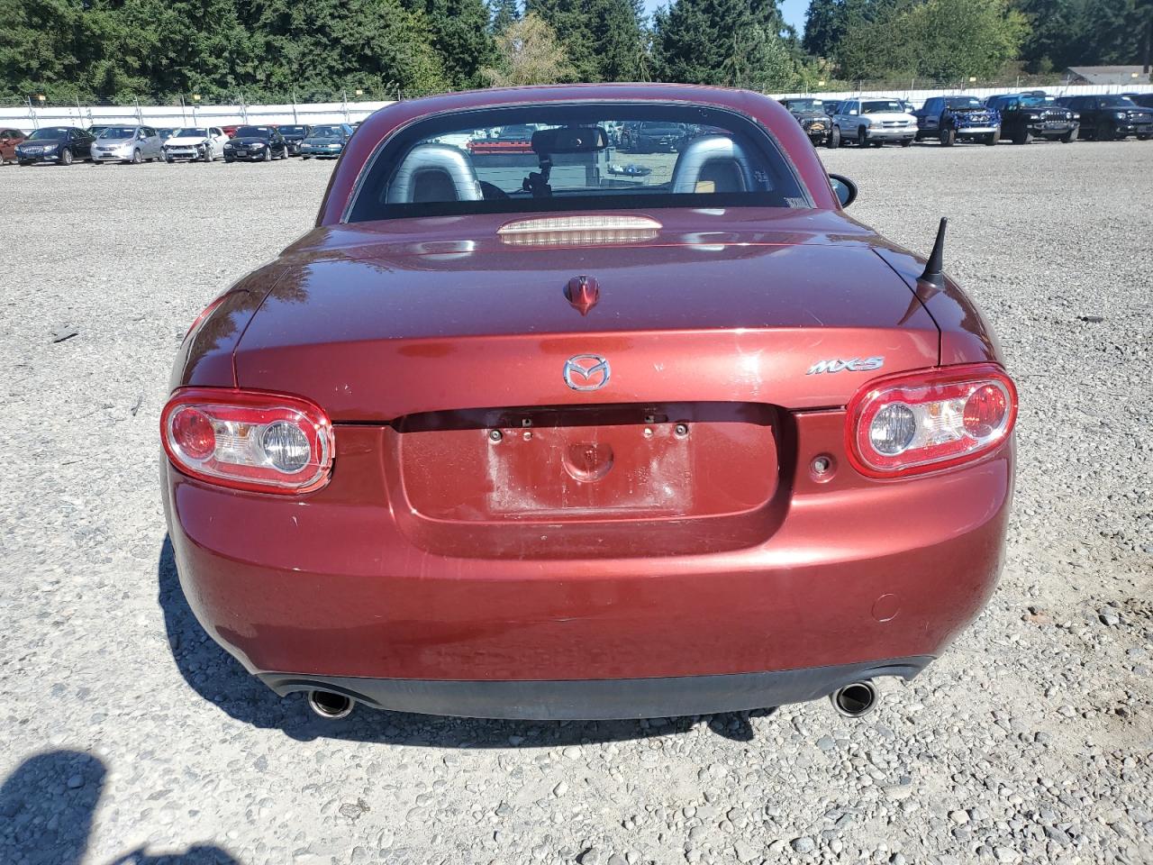 2012 Mazda Mx-5 Miata Burgundy vin: JM1NC2PF3C0220191